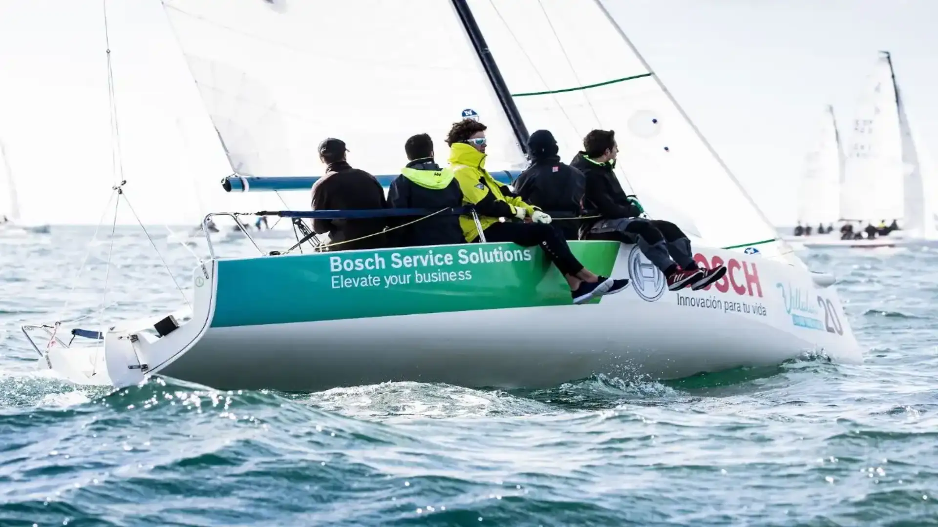 "Bosch Service Solutions" di Alejandro Pérez Canal è imposto alla J70 Vigo Winter Series