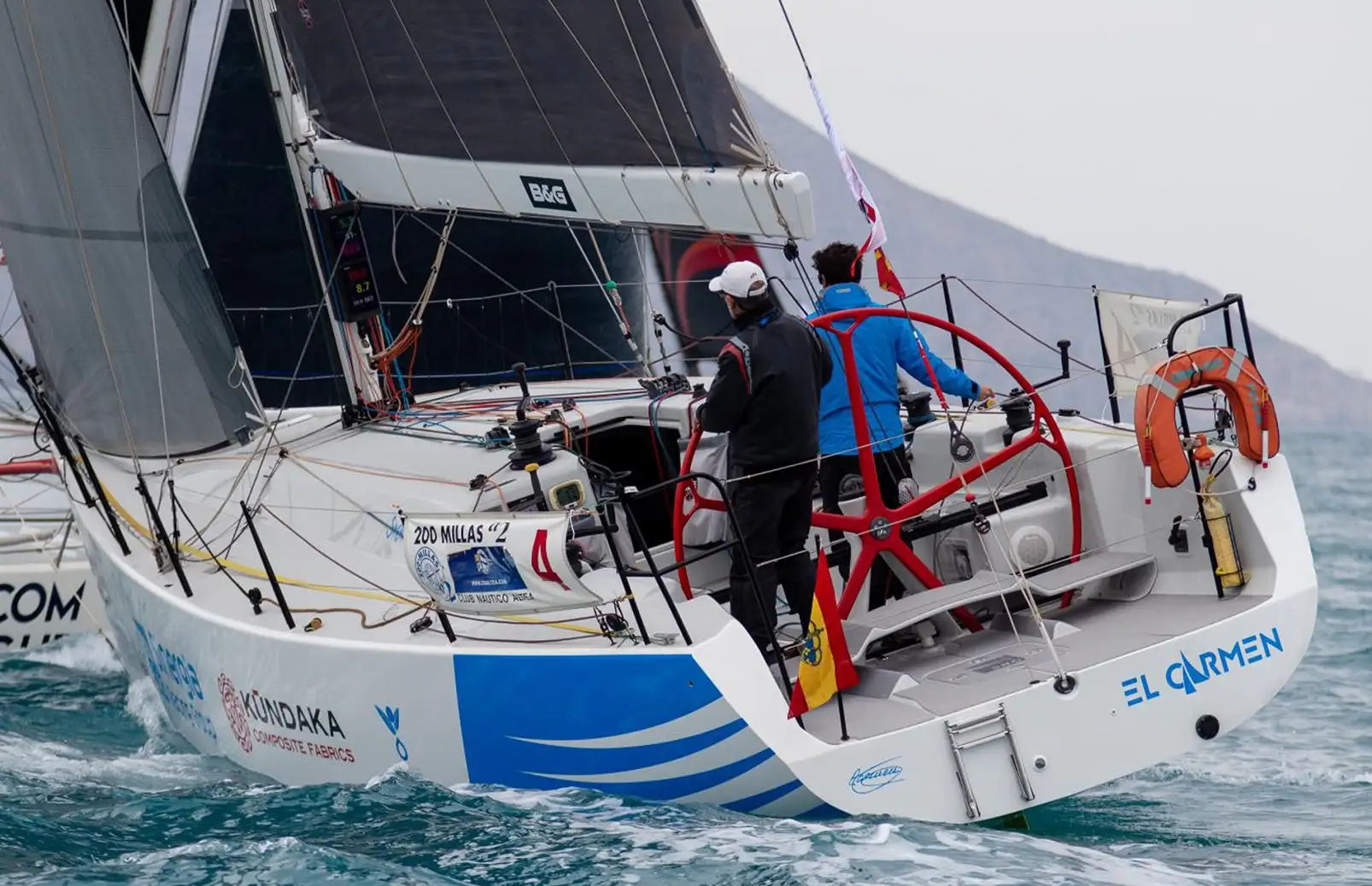 Se cierra la cita organizada por el náutico Altea y lo hace con el cartagenero en el podio, tras invertir casi 33 horas en completar el recorrido... el Carmen se tuvo al final que contentar con el bronce (Foto Pep Portas)