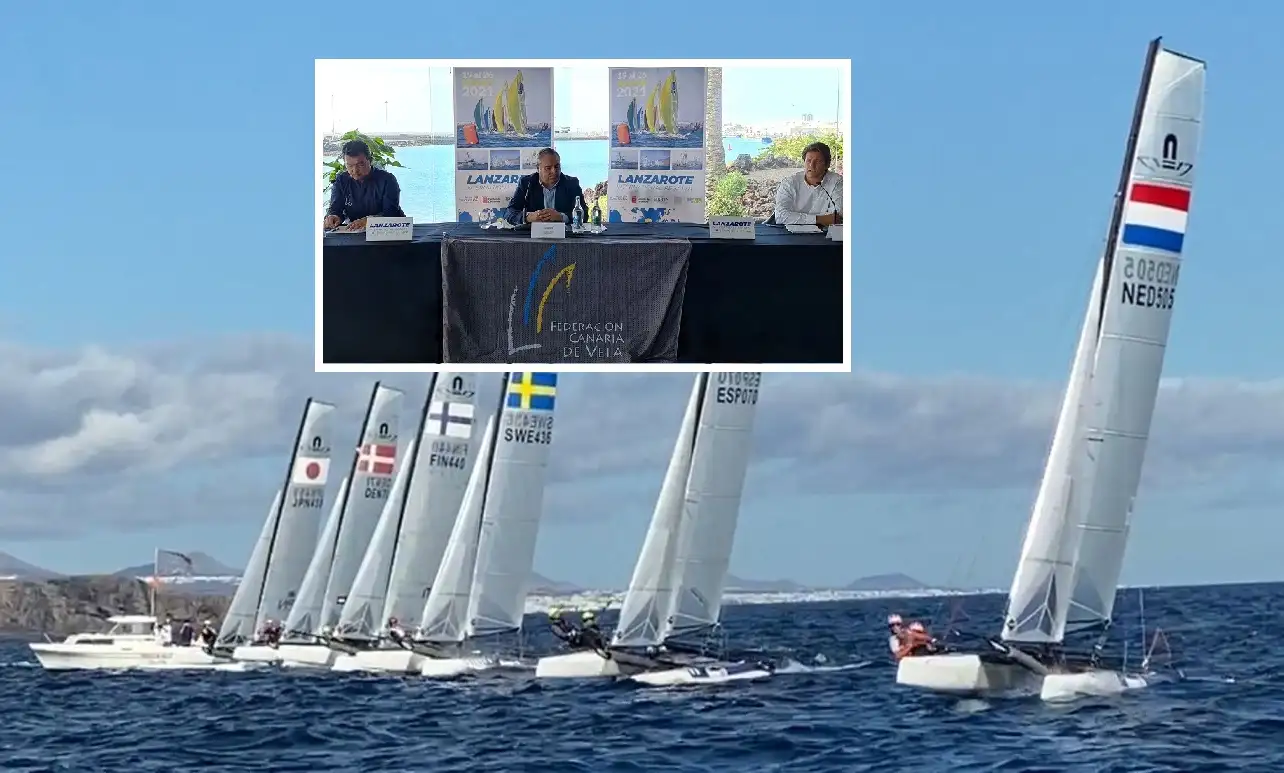 Lanzarote será en los últimos días de este mes, la capital europea-africana de la vela olímpica