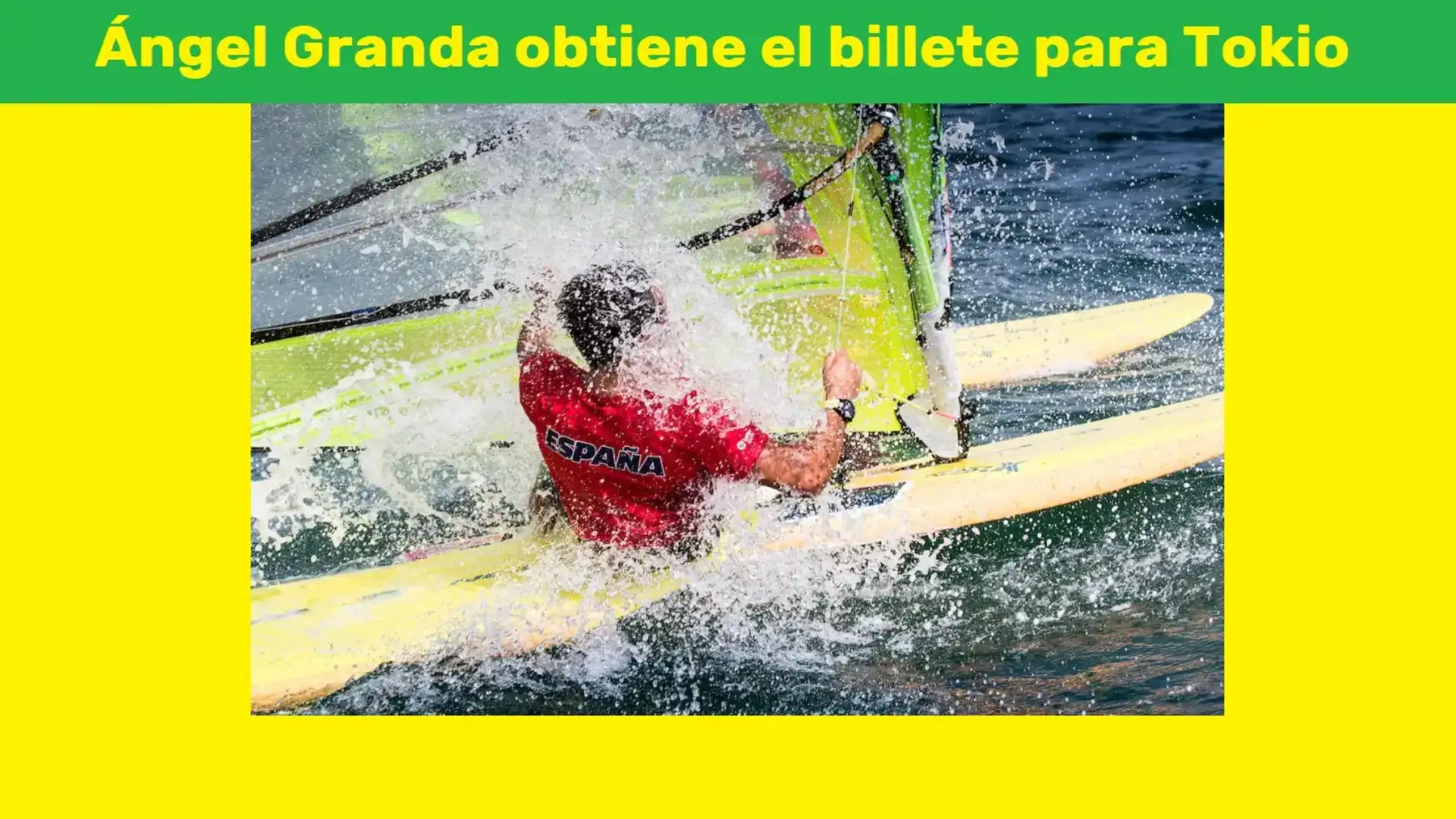 Angel Granda si unisce alla ESP Sailing Team RS: X per i Giochi di Tokyo