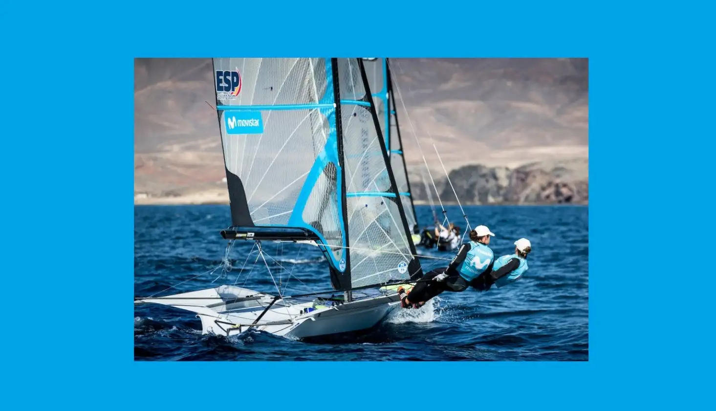 Mañana se estrena la Lanzarote International Regatta, prueba en la que el equipo olímpico español, ESP Sailing Team, buscará la victoria en las clases 49er, 49er FX y Nacra 17