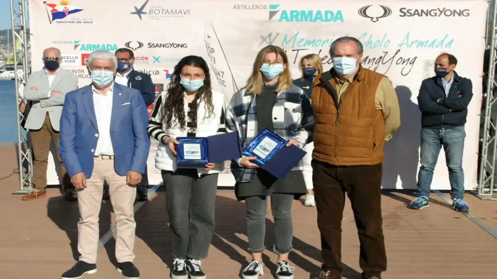 Gallegos di 420 e Snipe Africa Alonso-María Pérez Canal e Miranda- Meno le coppie di vendita