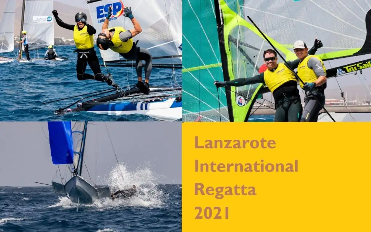 Diego Botín y Iago López Marra confirman con soltura su victoria en 49er... en Nacra 17 las condiciones de viento impiden celebrar la Medal Race y Tara Pacheco y Florian Trittel se alzan con el triunfo tras la última regata de flota... Támara Echegoyen y Paula Barceló cierran con podio al sumar un 5º e imponerse en la Medal Race