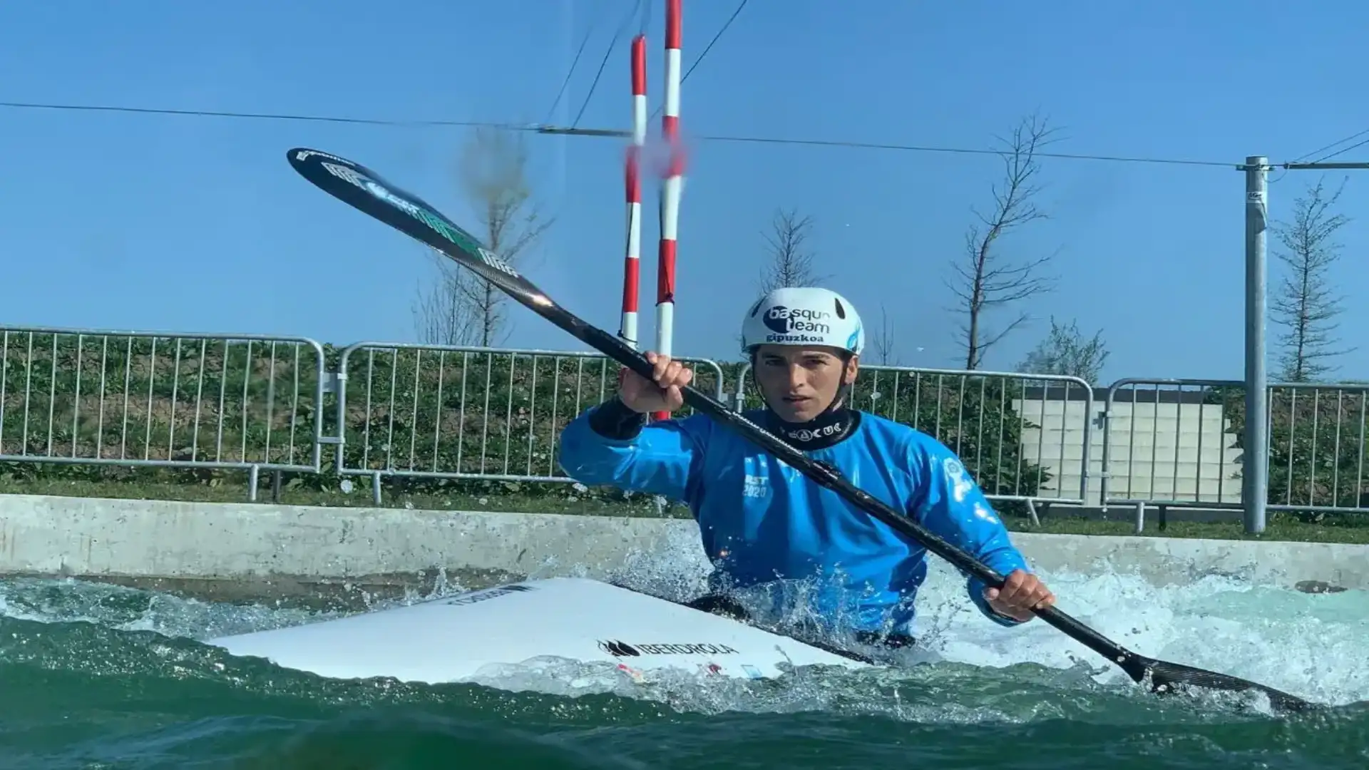 Maialen Chourraut inizia l'adattamento per i Giochi di Tokyo sul canale di Parigi 2024