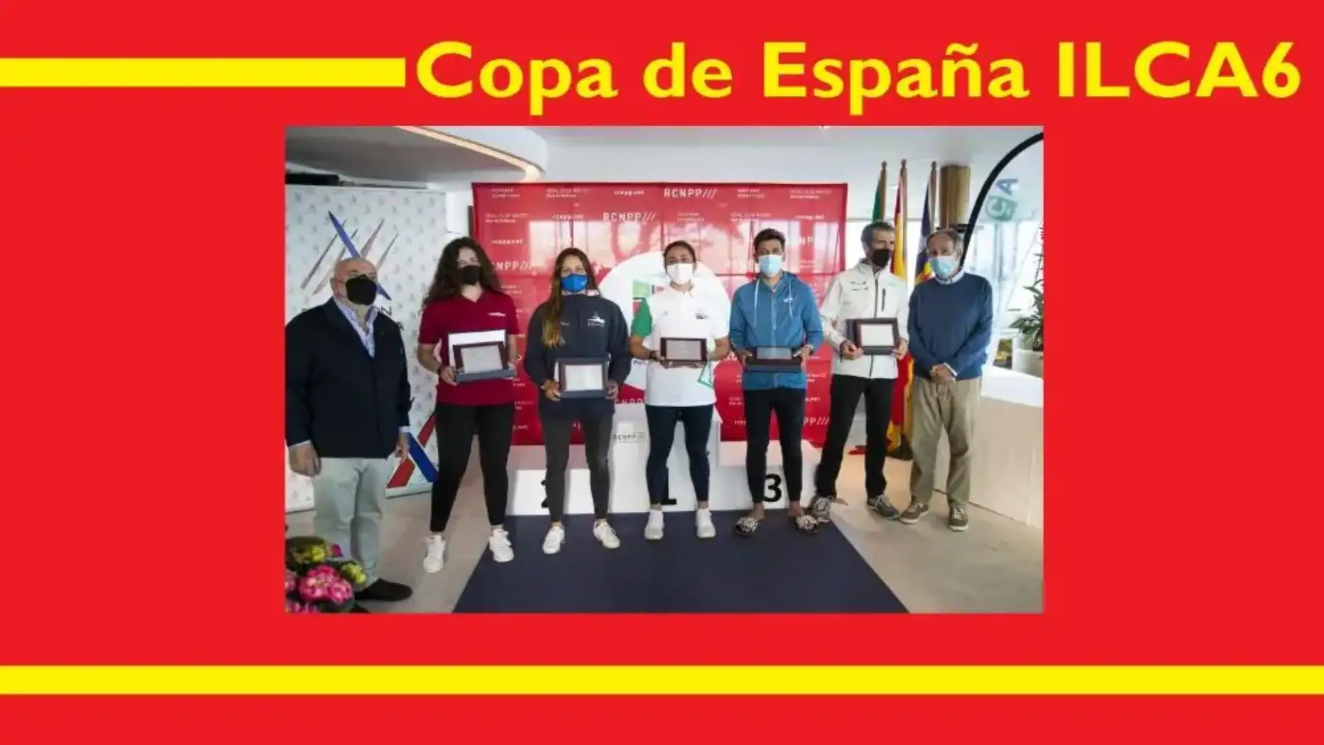 Per Cristina Pujol e Carlos Martínez la Coppa di Spagna di ILCA6 in Pollença