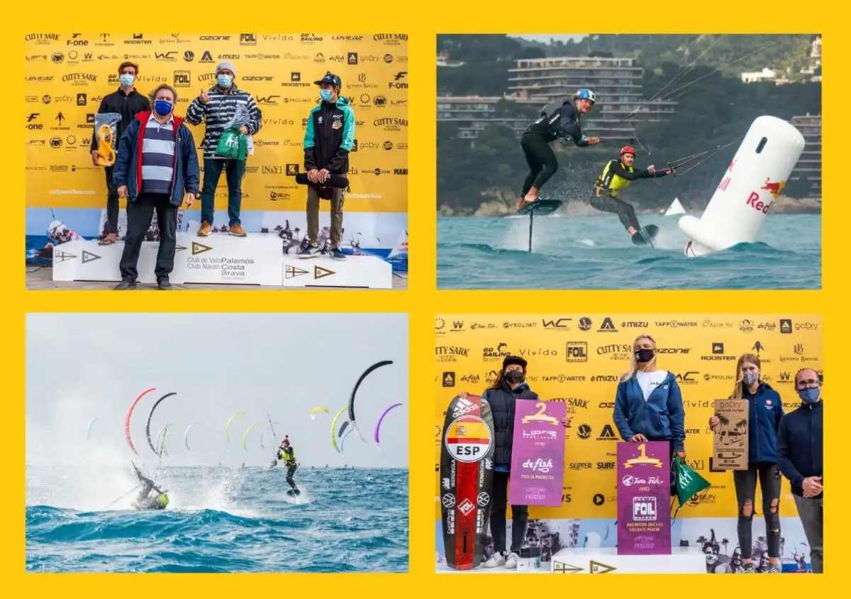 Dominio francés en la segunda prueba del circuito de Formula Kite con triunfo de Poema Newland en chicas y un meritorio segundo puesto de Gisela Pulido
