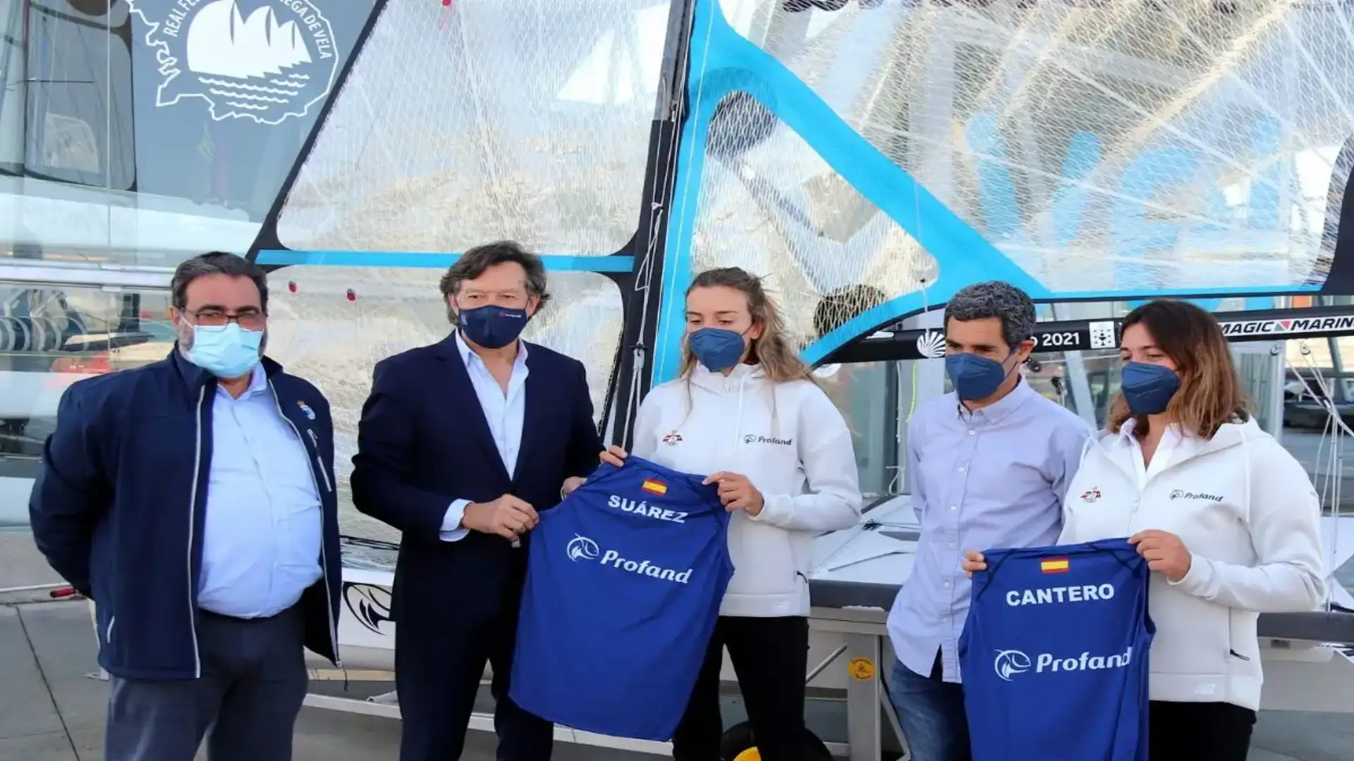 Il tandem-canaria galiziano Patricia Suárez- Maria Cantero della mano di Profand sulla strada per Parigi 2024