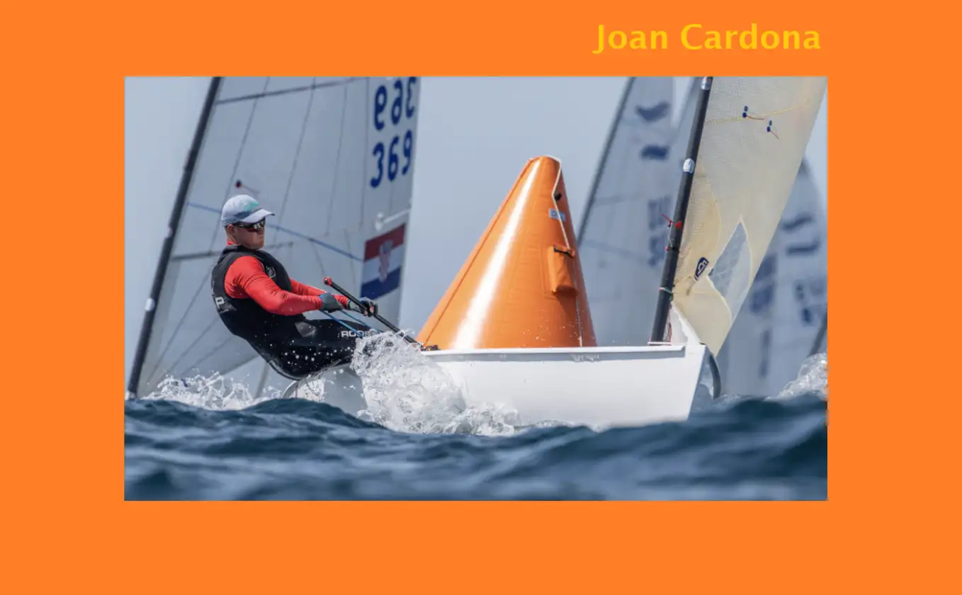 Joan Cardona se mantiene en el Top3 del Europeo de Finn situándose en la tercera posición