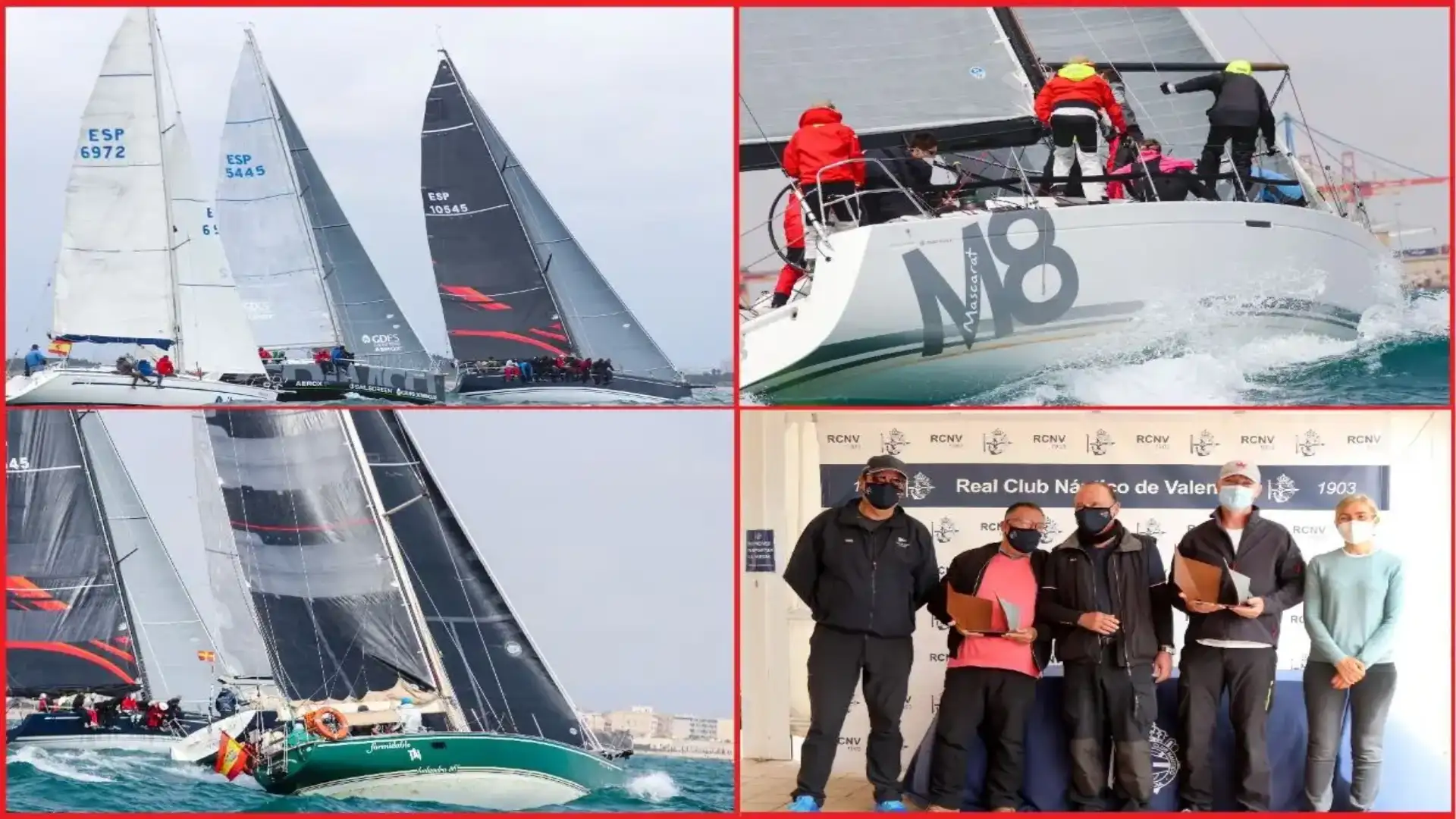 Vincitori del XXIII Trofeo Universitario Politècnica de València de Vela