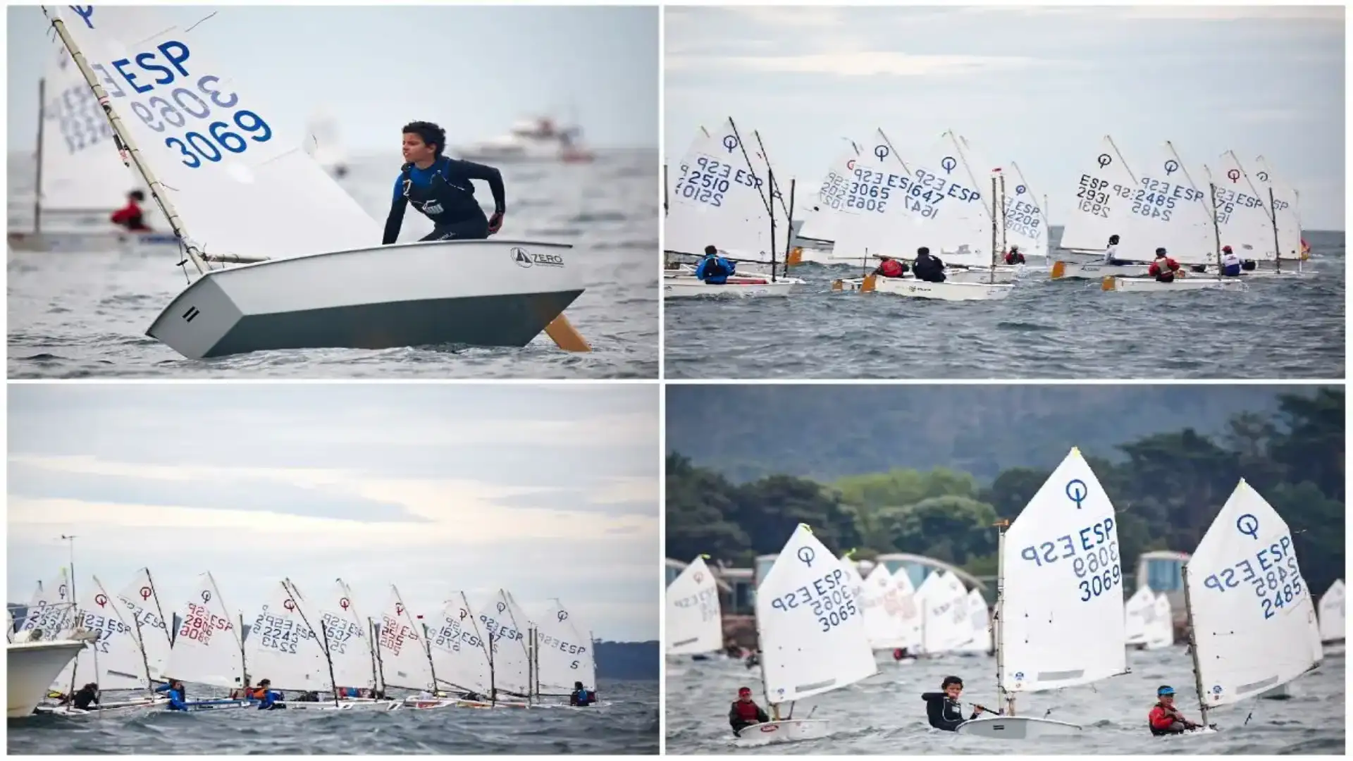 Miguel Rodríguez e Pepa Bermudez de Castro vincono i Vithas de Optimist a Canido