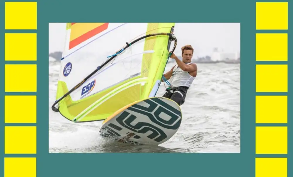 El canario Ángel Granda recupera posiciones en el Campeonato del Mundo de RS:X Gotas de Oro y se acerca al Top10 de la clasificación (Foto Yepa)