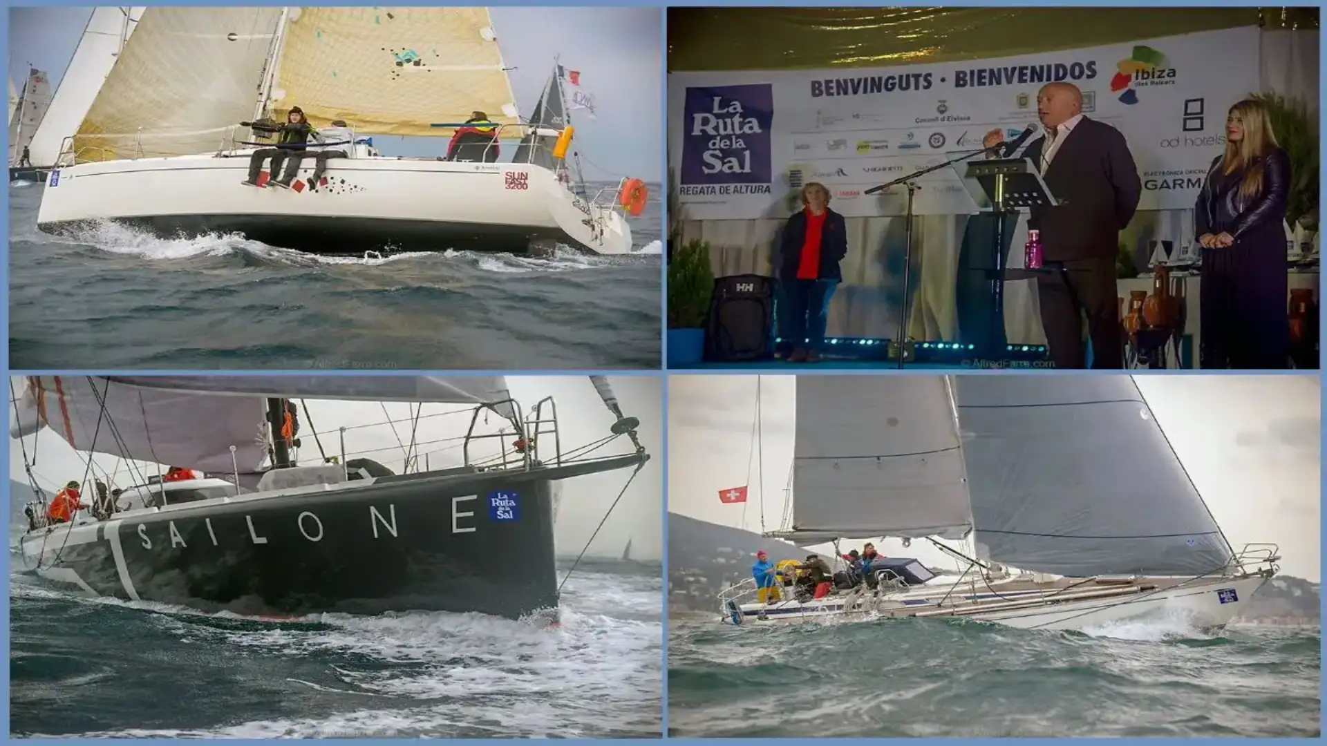 Barcellona e Denia lasciando la Sal Route il 28 maggio a Ibiza
