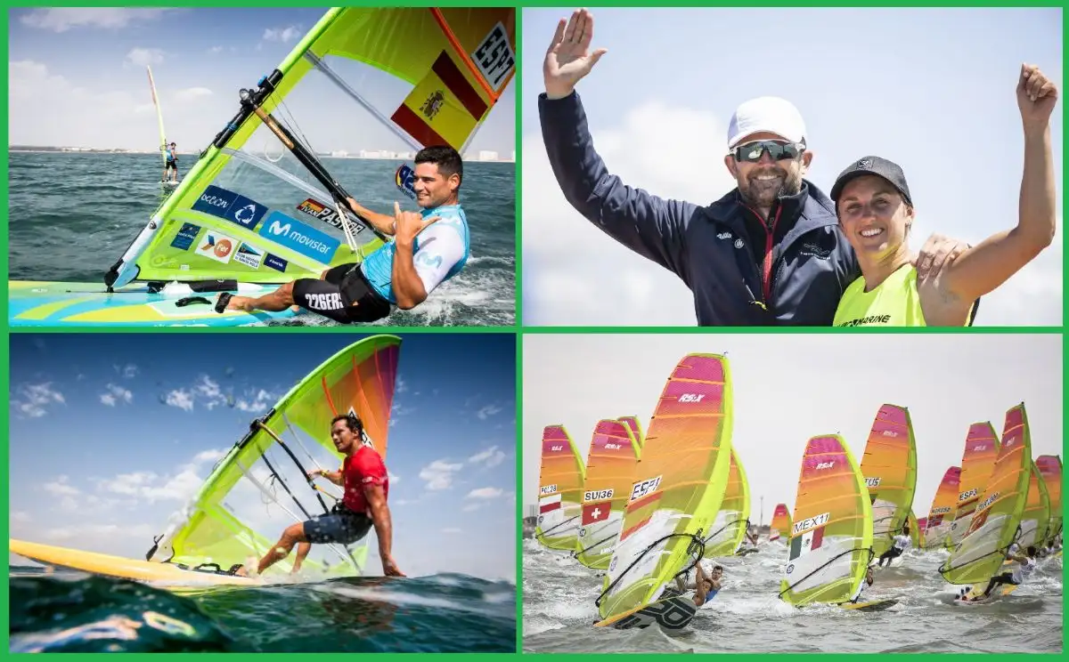Dominio holandés en este mundial de RS:X en la bahía de Cádiz (Fotos María Muíña)