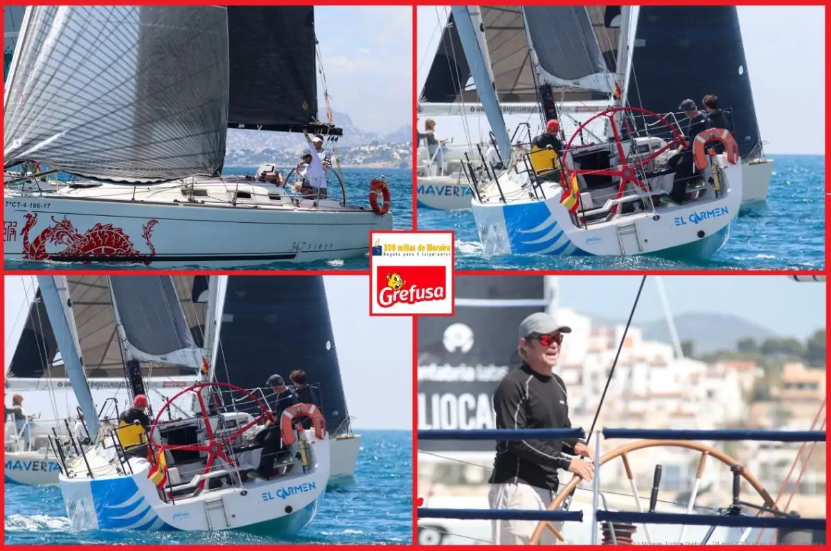 El Real Club de Regatas de Cartagena hace pleno en una regata que se ha mostrado muy técnica y que ha obligado a la flota a no bajar la guardia en ningún momento (Fotos Pep Portas)