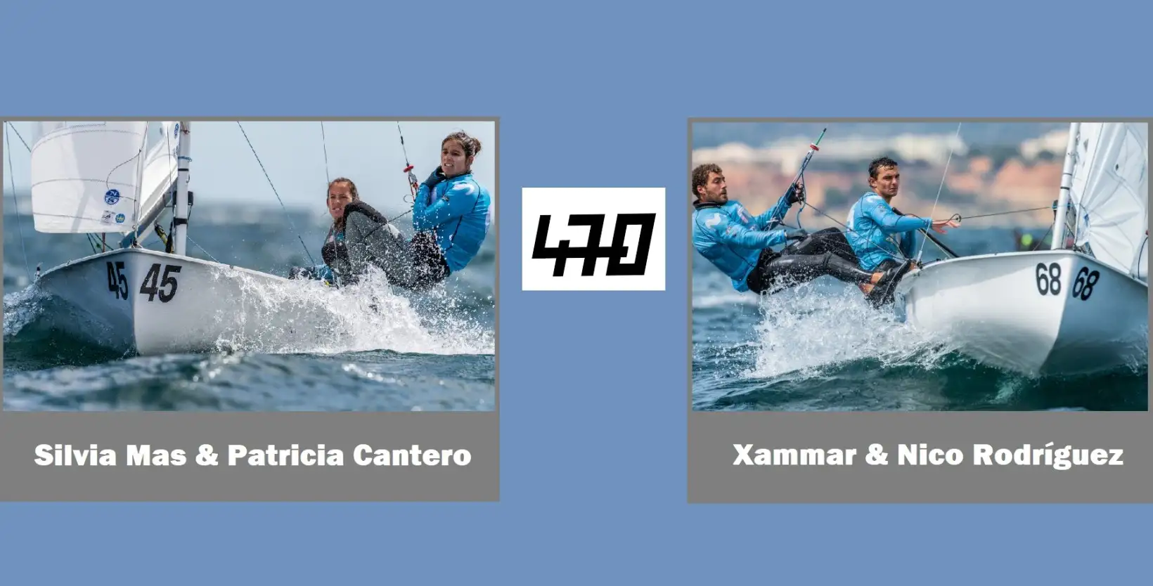 Silvia Mas y Patricia Cantero se alzan líderes del Campeonato de Europa entre las féminas y Jordi Xammar y Nicolás Rodríguez mantienen la primera posición continental con los neozelandeses dominando la clasificación general Open