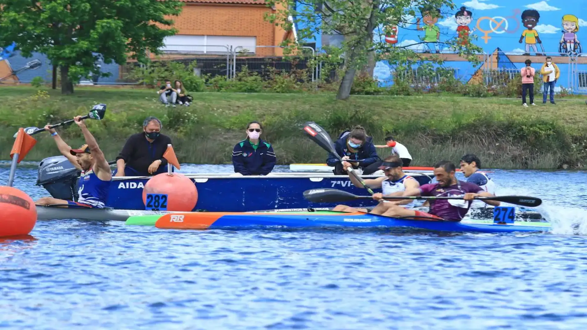 La Maratona Nazionale risolve l'impronta della K1 con 6 palisti in un minuto