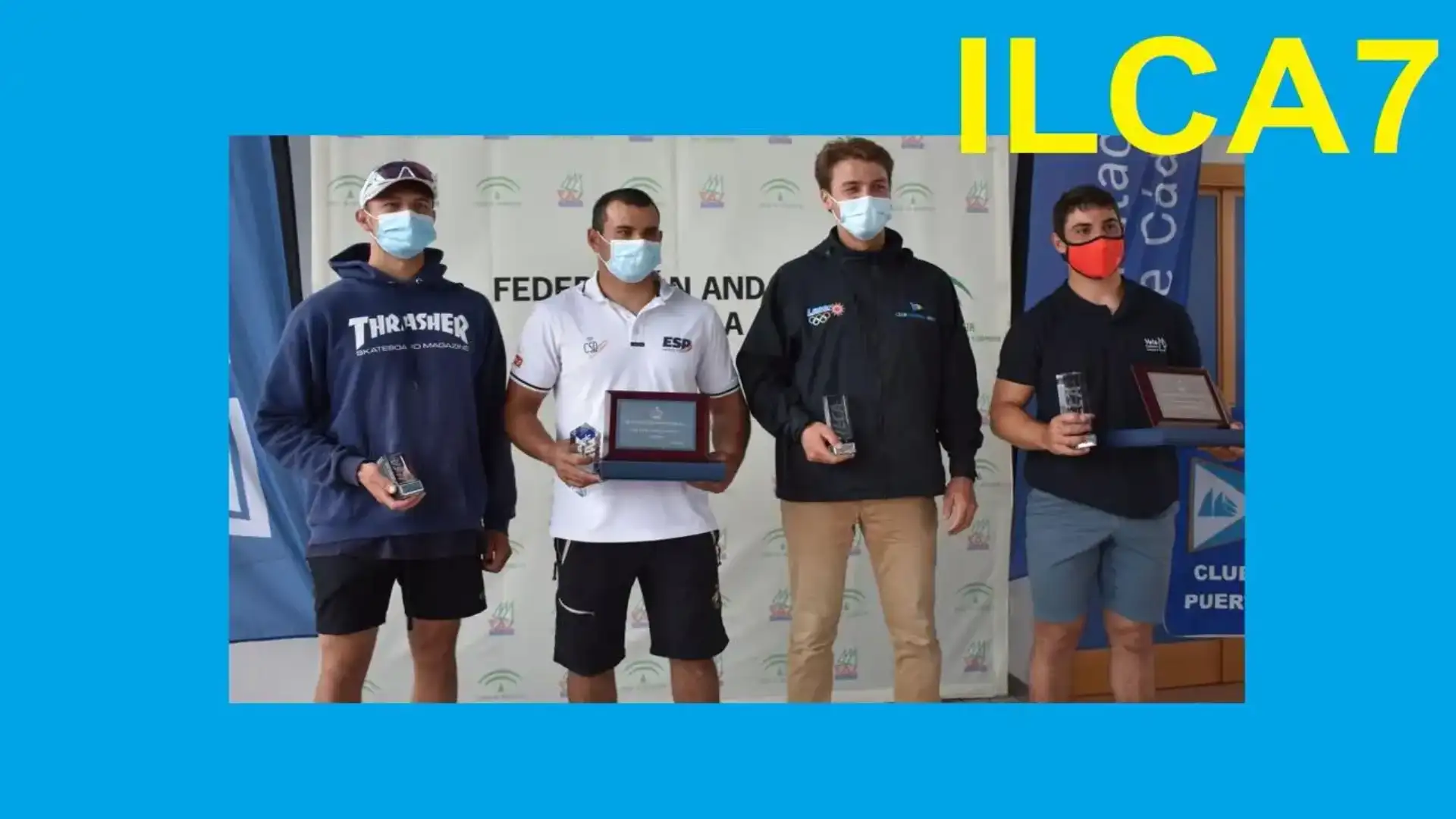 Per Joel Rodríguez (Assoluto) e Ricard Castellví (Sub21) la Coppa di Spagna di ILCA7