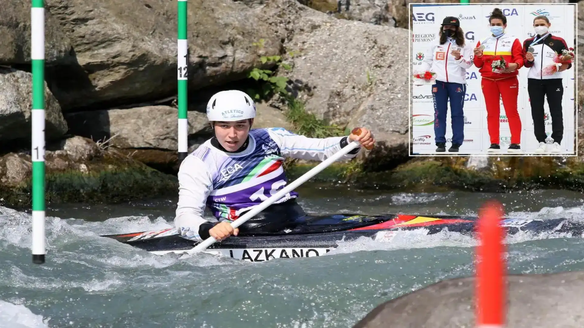Il Donostiarra Mira Lazkano campione europeo di C1 in Italia