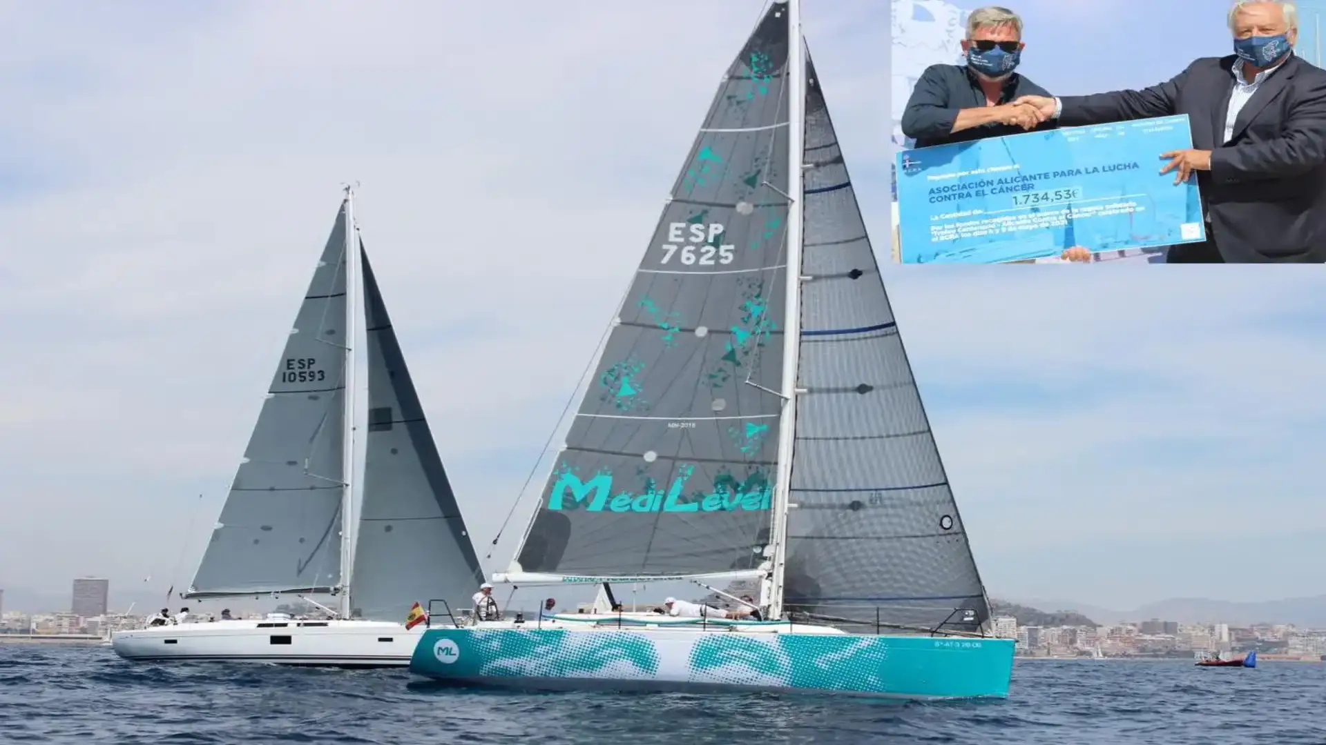 Per il Tanit IV Medilevel e il Dax, il Trofeo Centenario Contro il Cancro ad Alicante