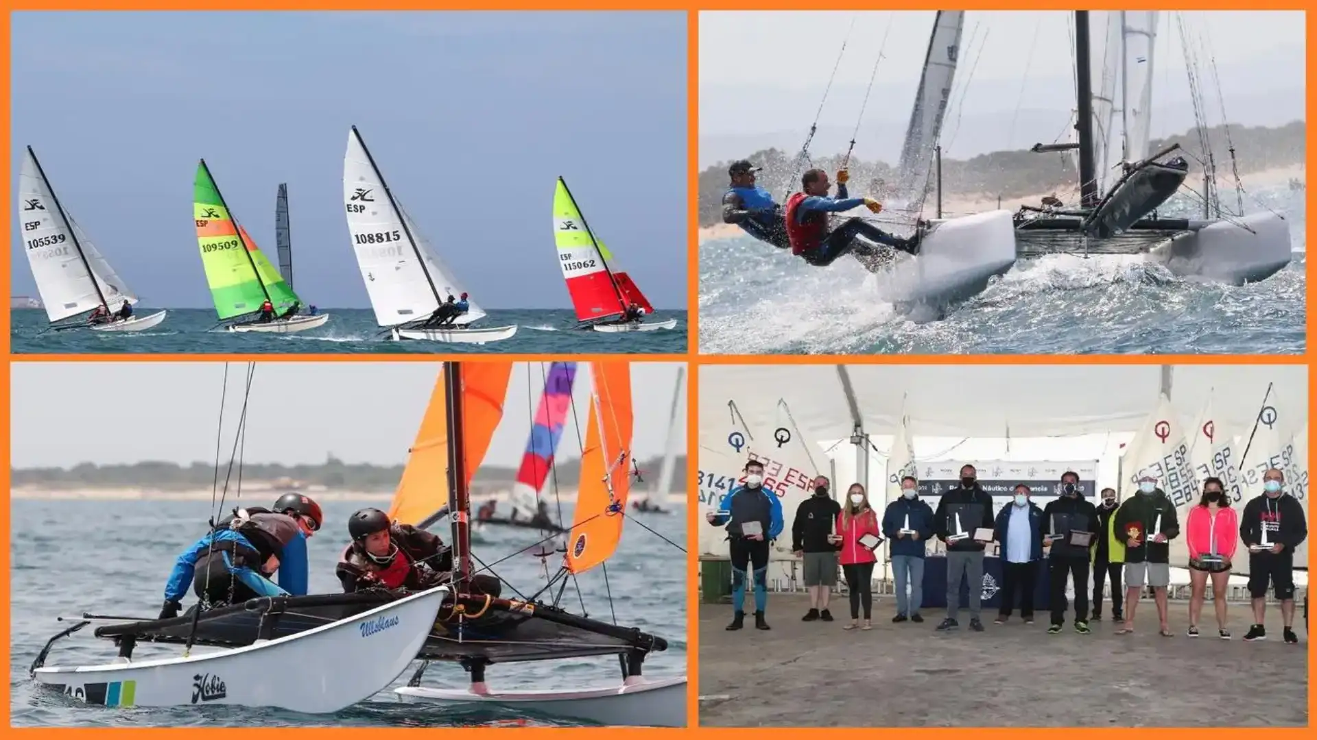 Finisce la Coppa di Spagna di Catamarani a Valencia con un sacco di vento e pioggia