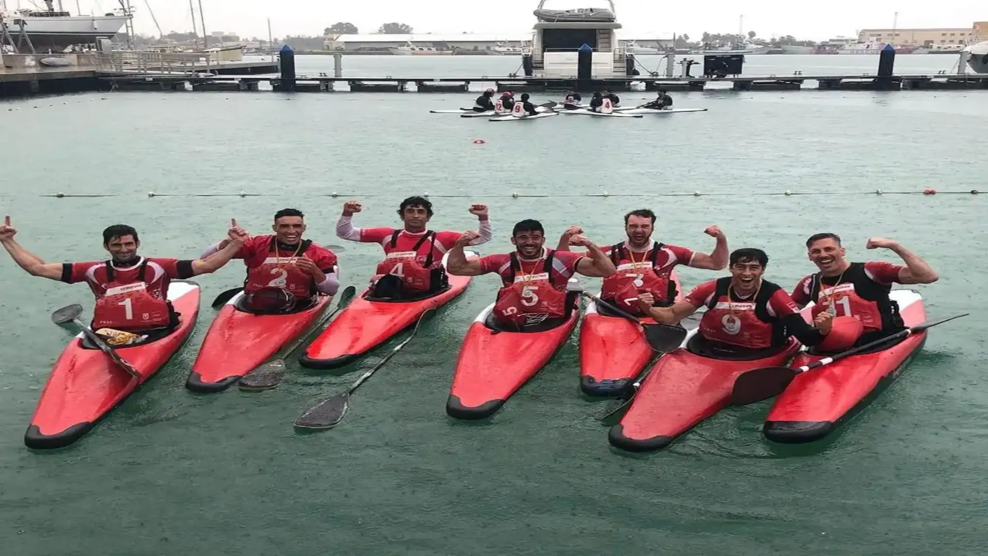 Campione della Lega Nazionale di Kayak Polo Nautico del Finalista Castellon