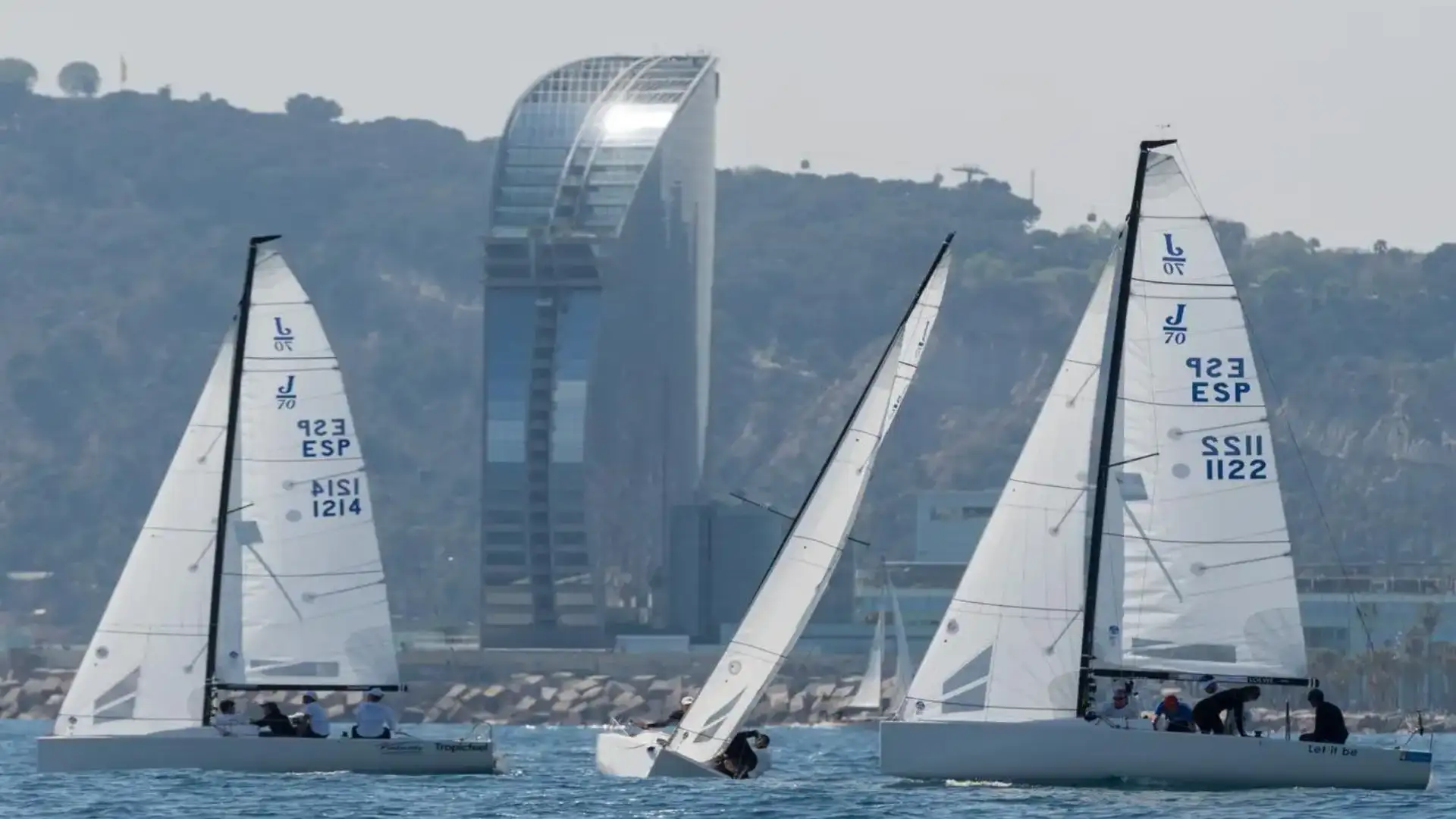 L'allenamento di primavera Regata 2021 di J70 termina a Barcellona