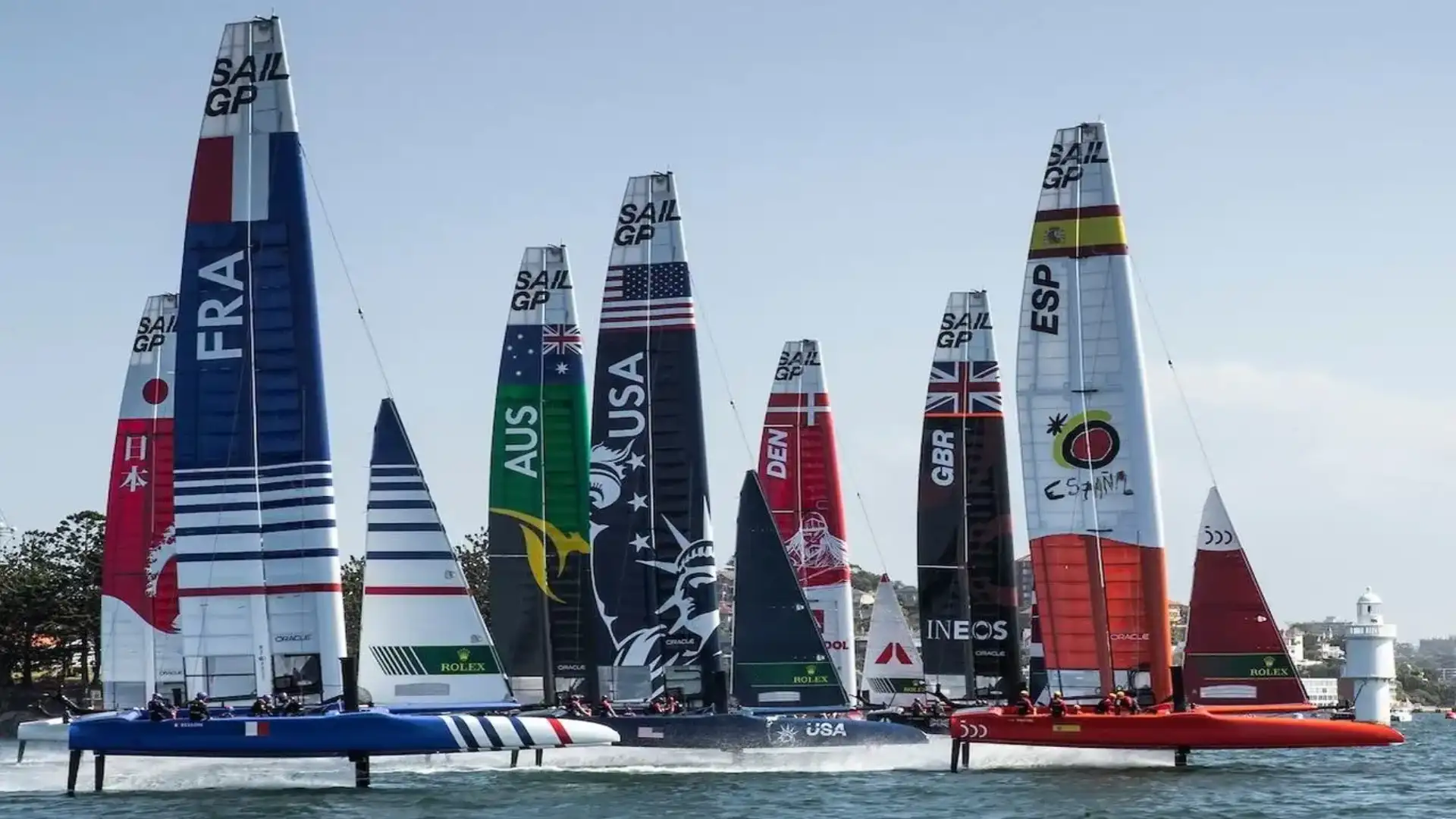 Spagna leader del circuito SailGP dopo un terzo nel Gran Premio d'Italia