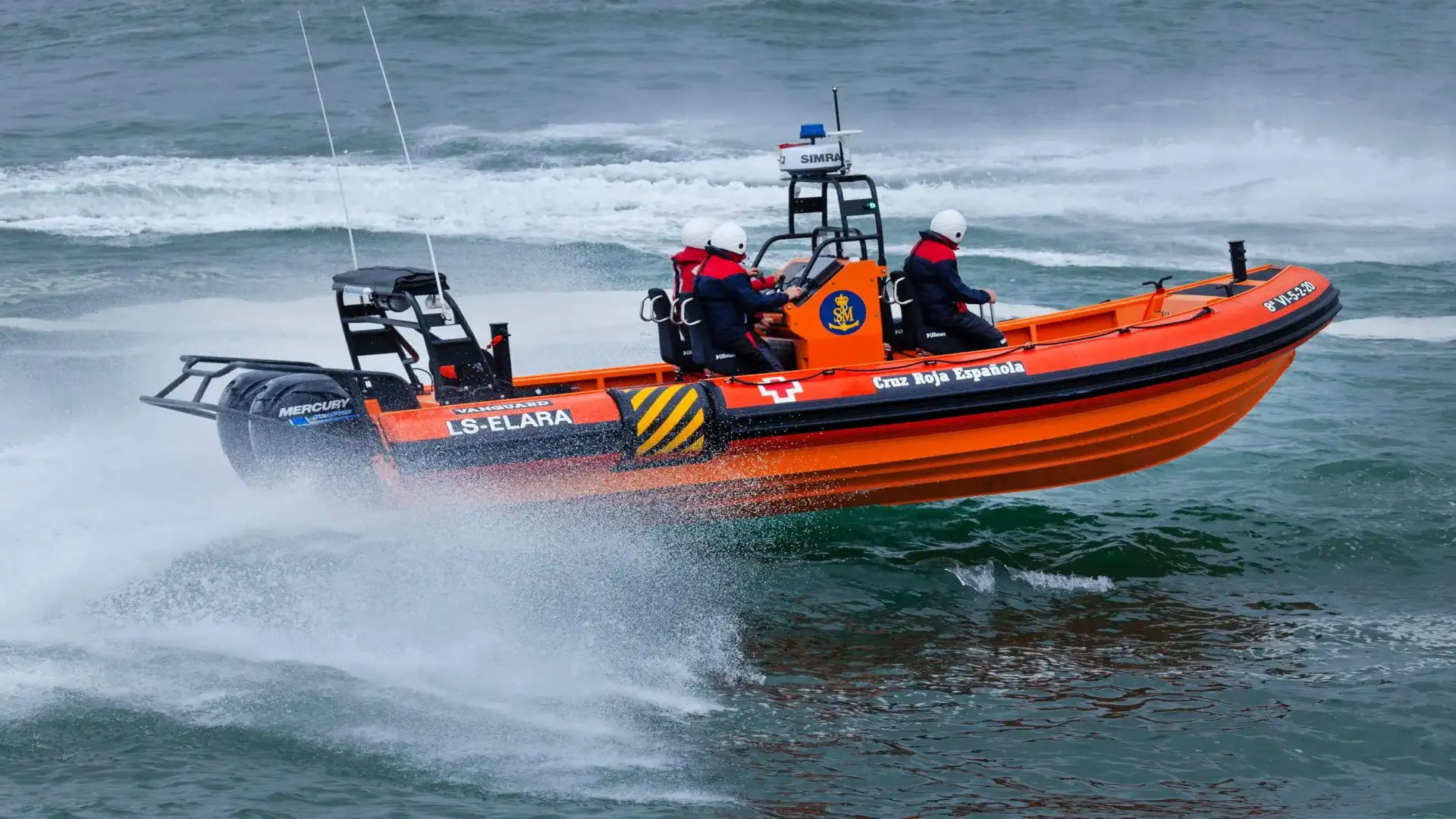 Vanguard Marine Alta cucitura in semirigido