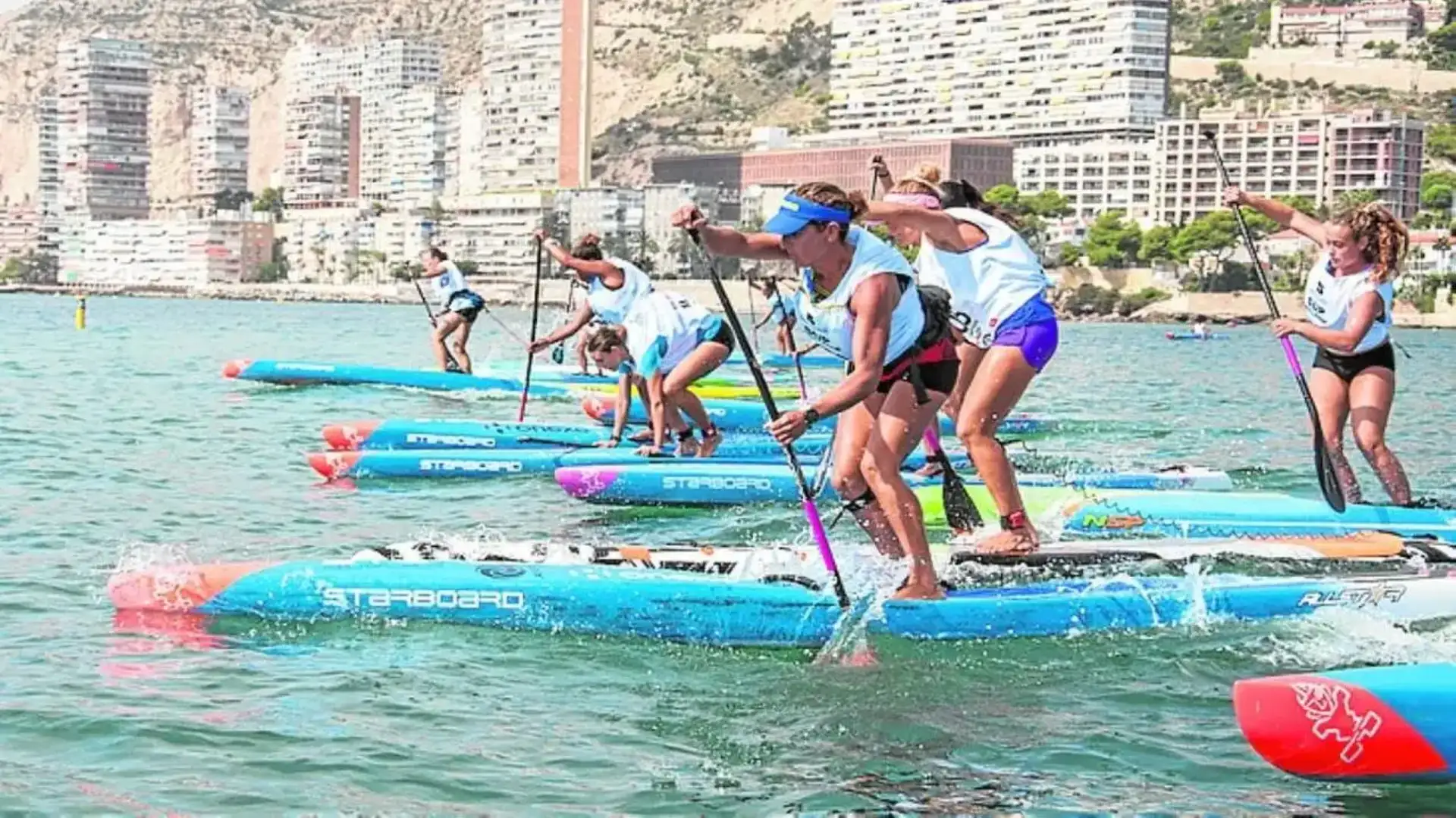 Il Campello e Algeciras celebrano i test del Campionato Spagnolo di SUP RACE