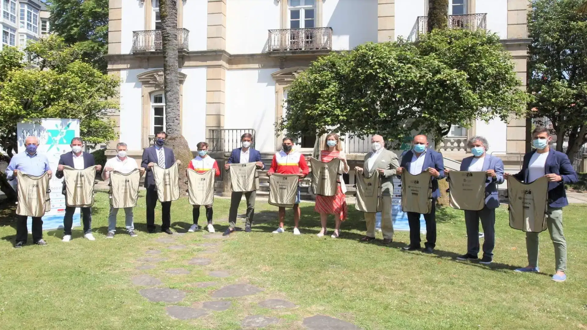 Gli organizzatori della presentazione Pontevedra: La Gold River Race è venuta a rimanere