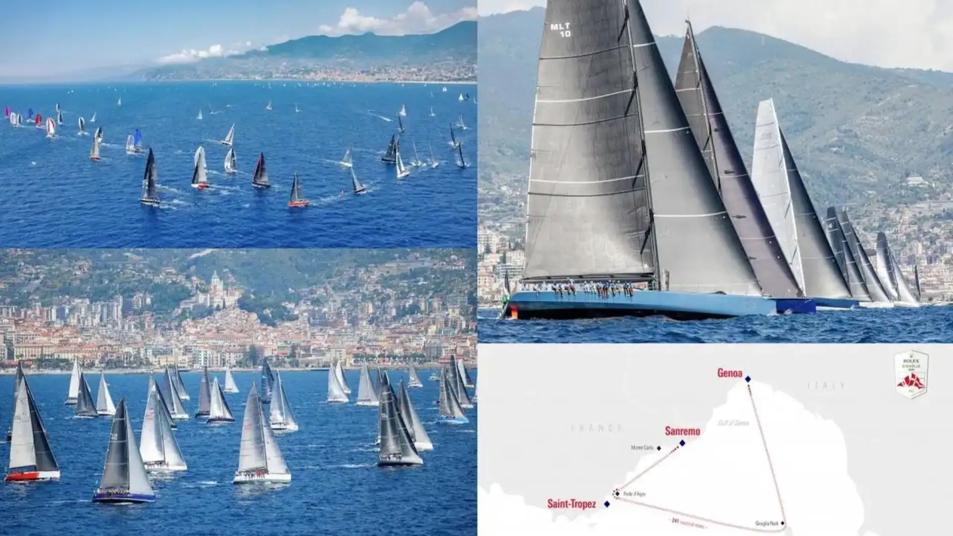 La 68a edizione della Rolex Giraglia a Genova inizia a Sanremo