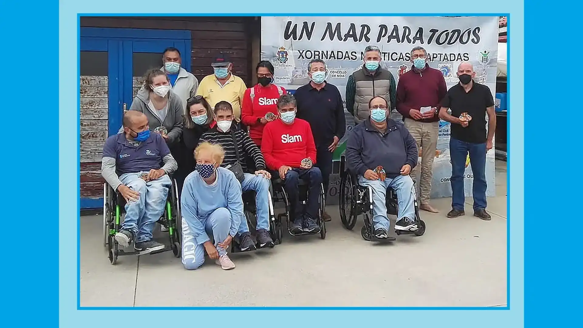 Alvarez- Davila Vigues comando in Inclusive Fibralar Galician di Motonautica