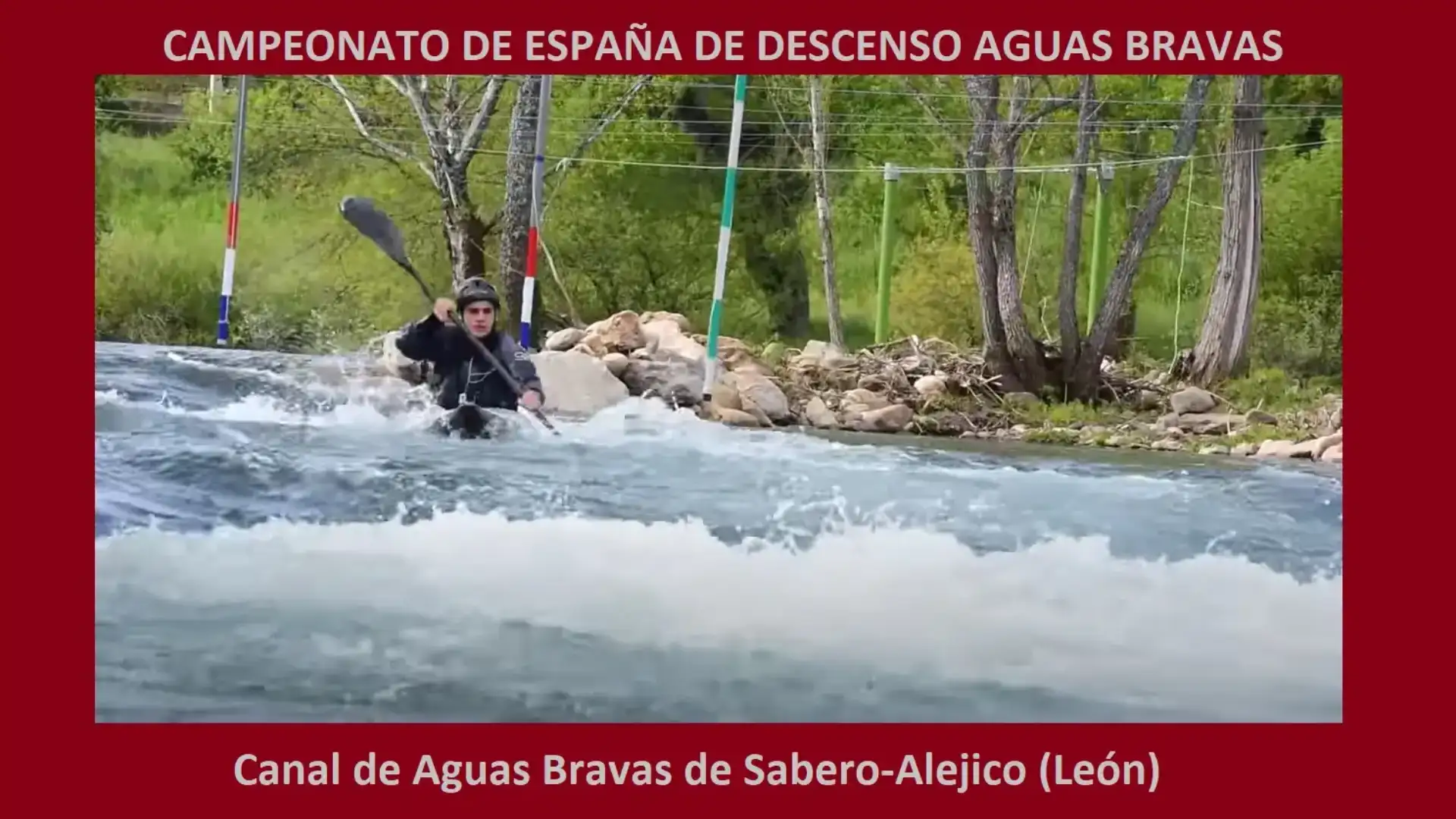 Discesa Aguas Bravas: Noa Díaz (Monforte) e Sicoris (Lleida) Campioni spagnoli a Sabero
