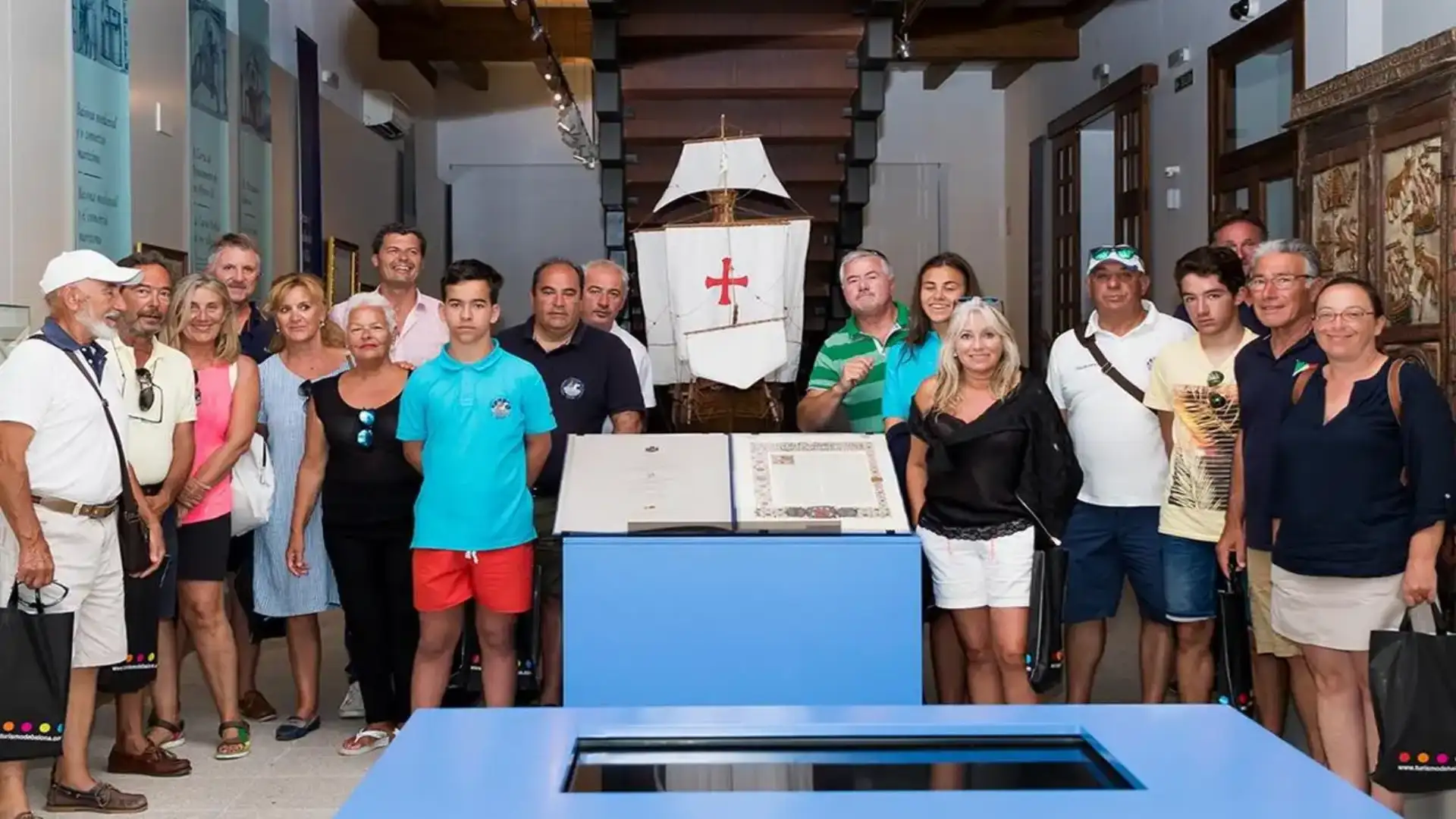 O Cabaleiro das Cunchas più di 300 miglia lungo la Xacobea Maritime Route
