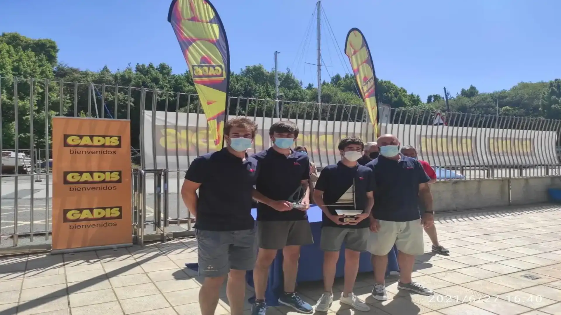 Il finnico Miguel Fernández Vasco, con un equipaggio molto giovane, vince il galiziano del J80