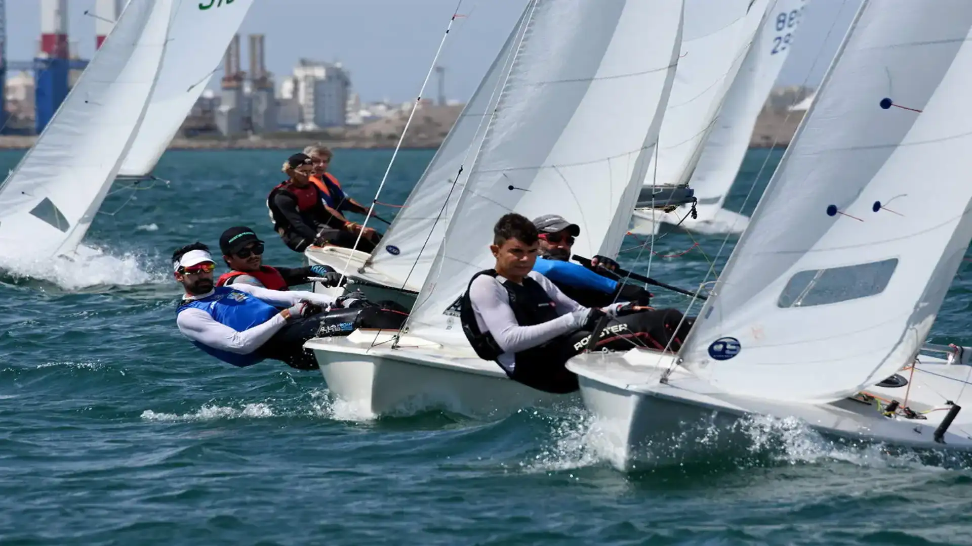 Questo fine settimana nella baia di Gaditana 50 snipes nel Trofeo Anniversario della Flotta di Cadiz