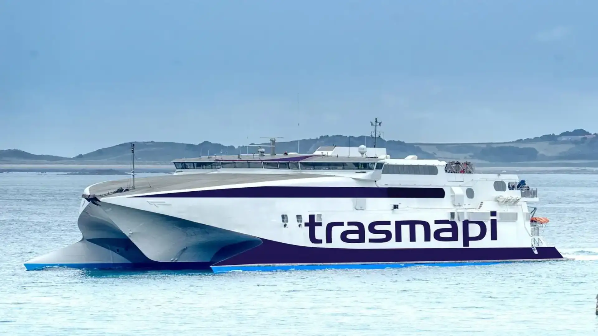 Trasmapi acquisisce una nuova nave veloce con capacità per 900 passeggeri e 200 veicoli