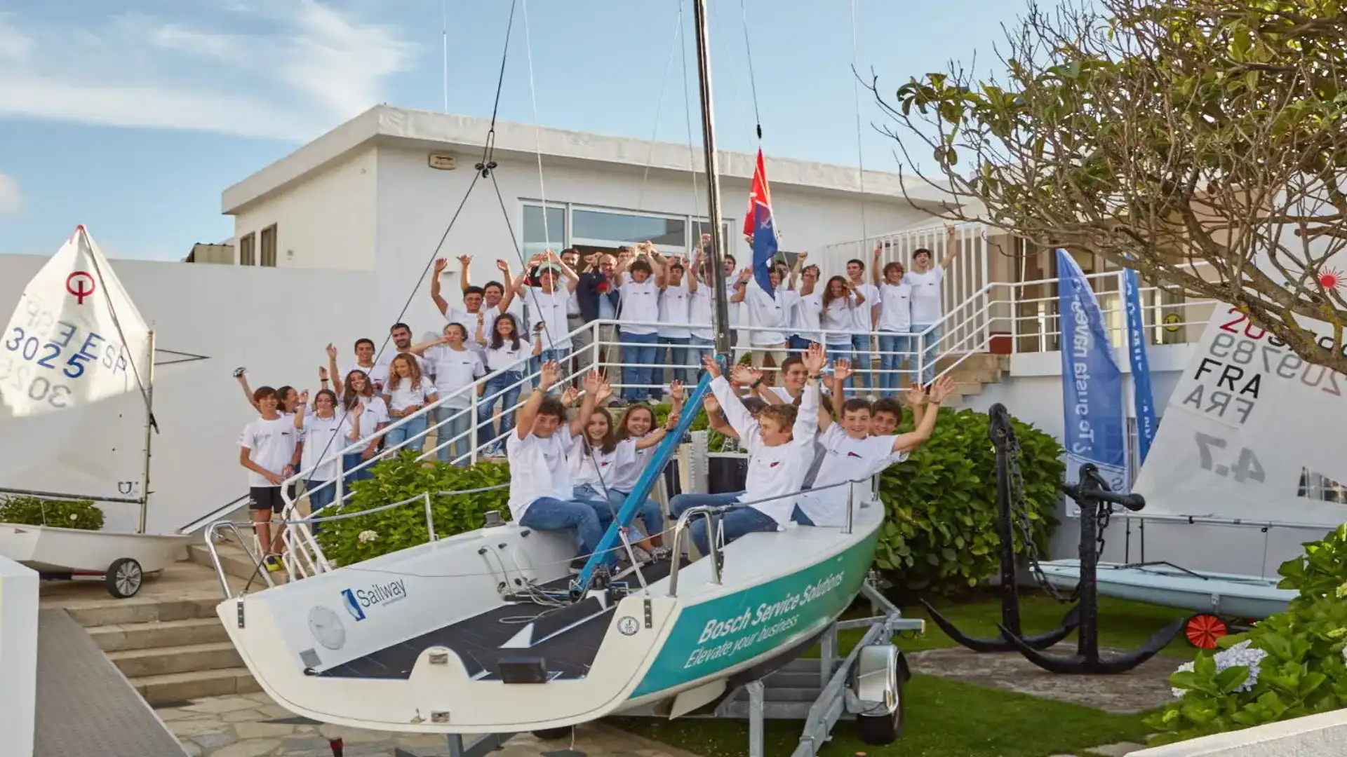 Presentato al Maritime of Canido, il team di regata Bosch Service Solutions