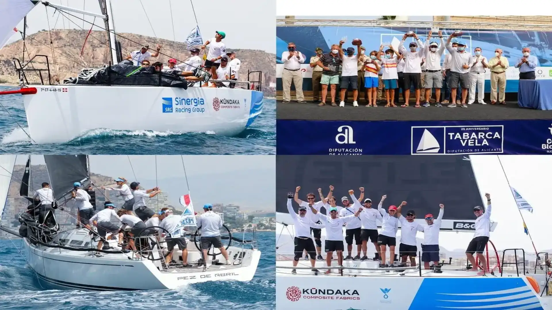Aprile Fish and El Carmen Elite Sails ha vinto il 25 ° Tembra Vela-Diputación de Alicante