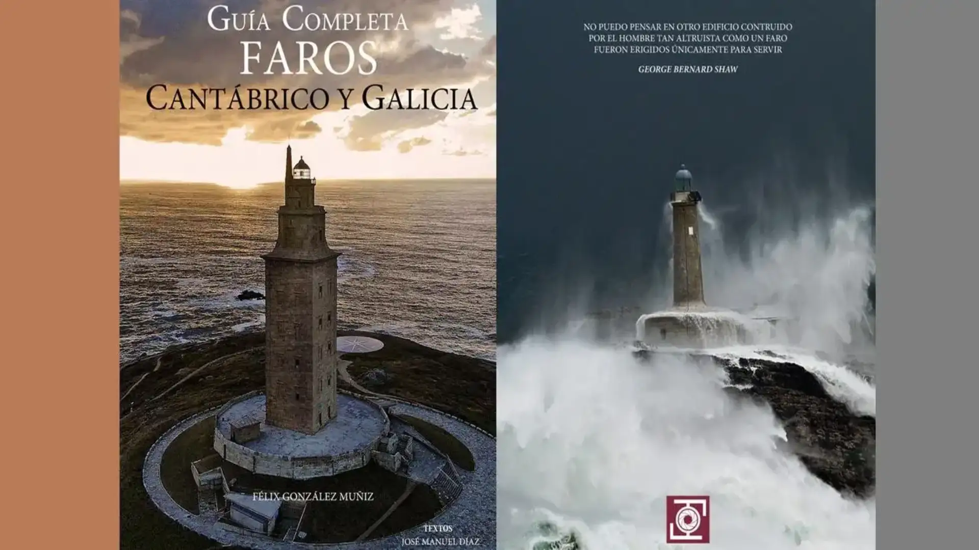 Guía Faros Cantábrico y Galicia de Felix G.Muñiz en las principales librerías