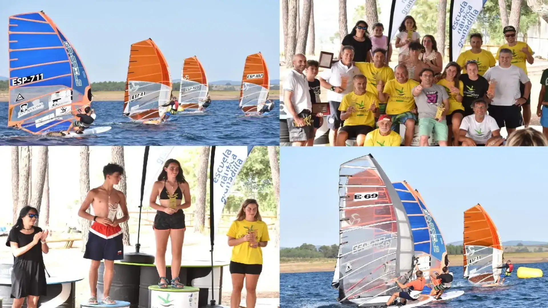 La Coppa di Spagna Windsurf si è tenuta nelle acque di caccia