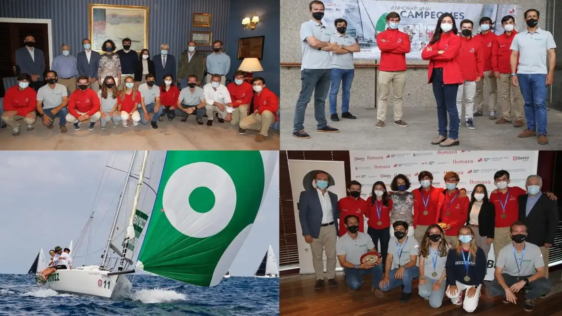 Omaggio del Maritime of the Open ai suoi rappresentanti nella Coppa del Mondo di J80