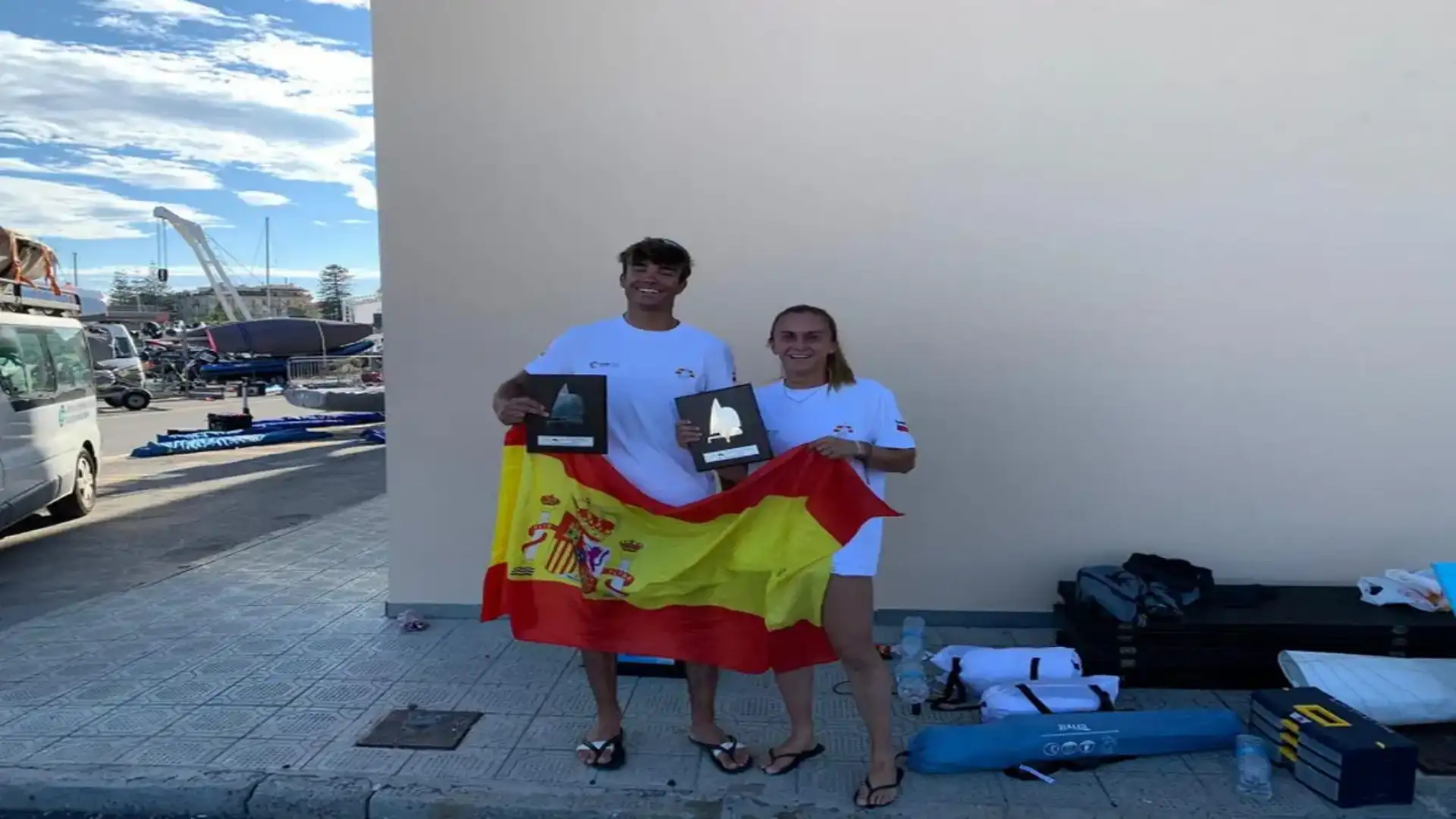 María Bover-Nando Rodríguez octavos nella Junior europea del 470 Joint
