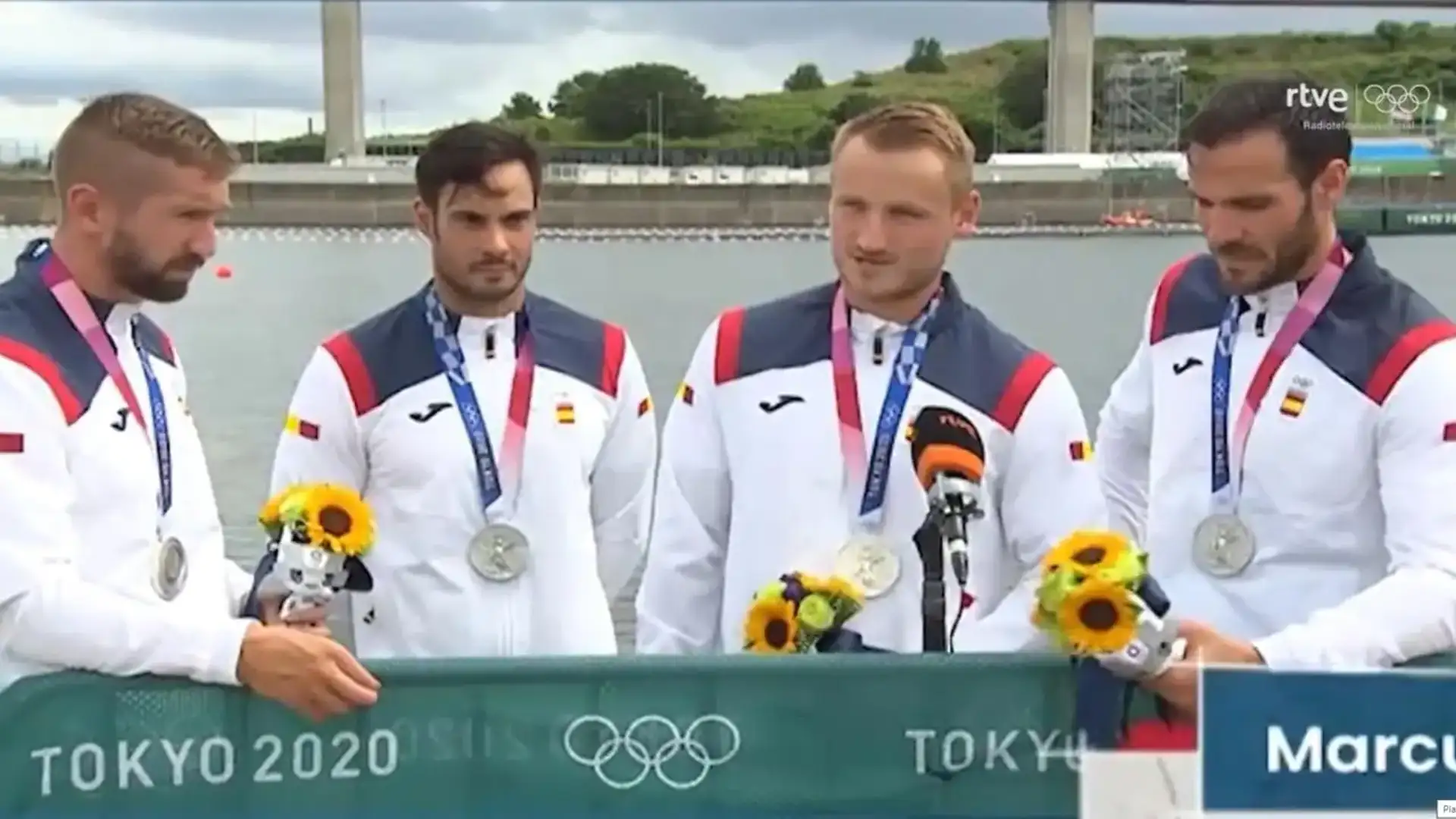K4 500 della Spagna vince una meritata medaglia d'argento a Tokyo