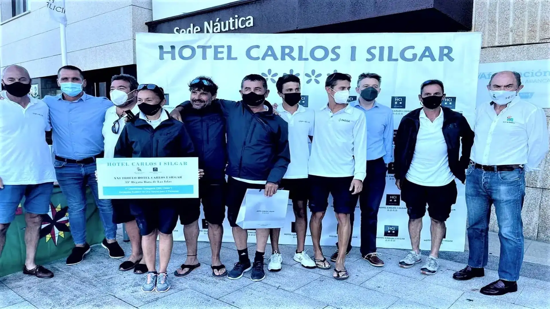 Urbapaz del Club Marítimo La Penela ha vinto ORC1 all'Hotel Carlos I Silgar Regata