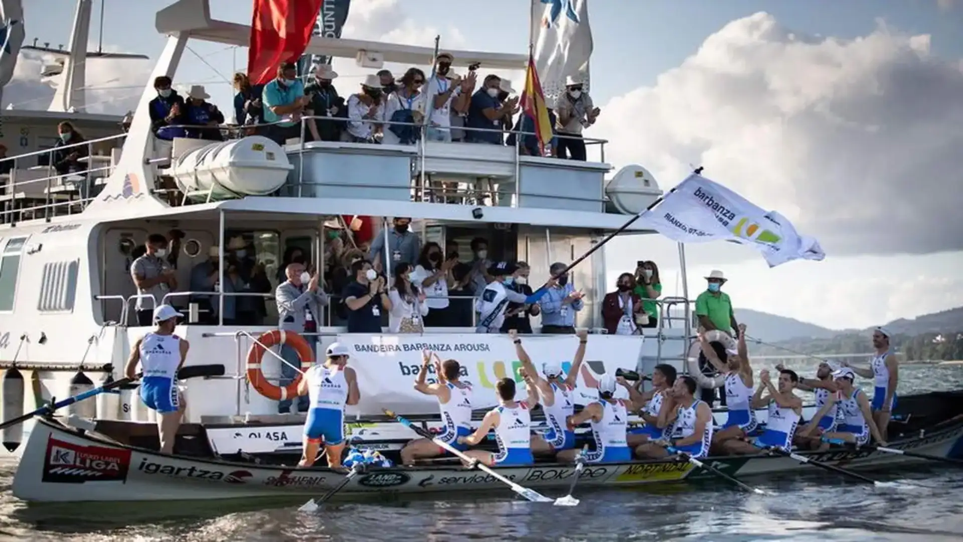 Il Donostiarra conquista la prima Bandeira do Barranza nelle acque del fiume di Arousa