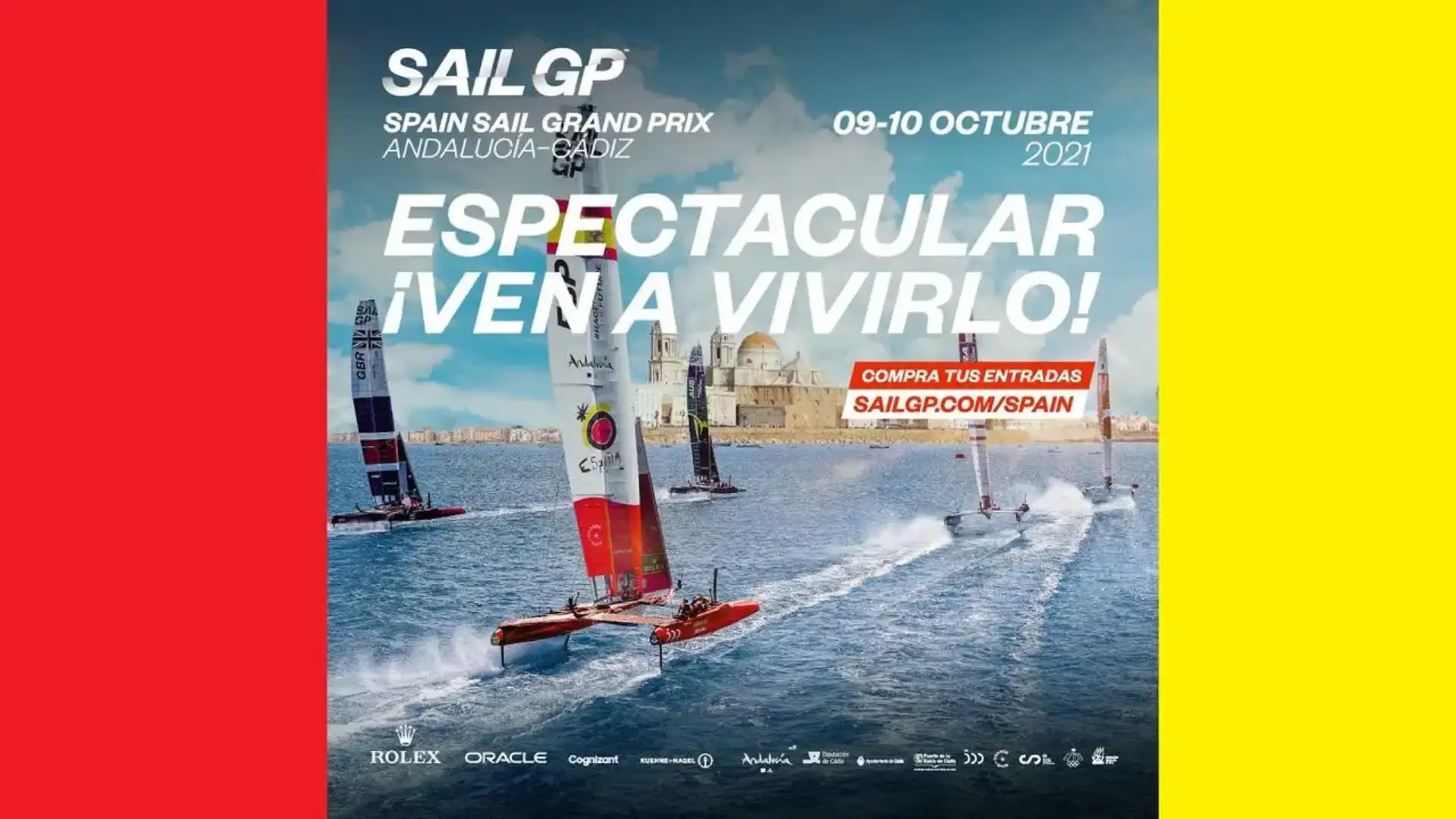 Countdown per la nomina Gaditan del GP di vela del 9-10 ottobre 2021