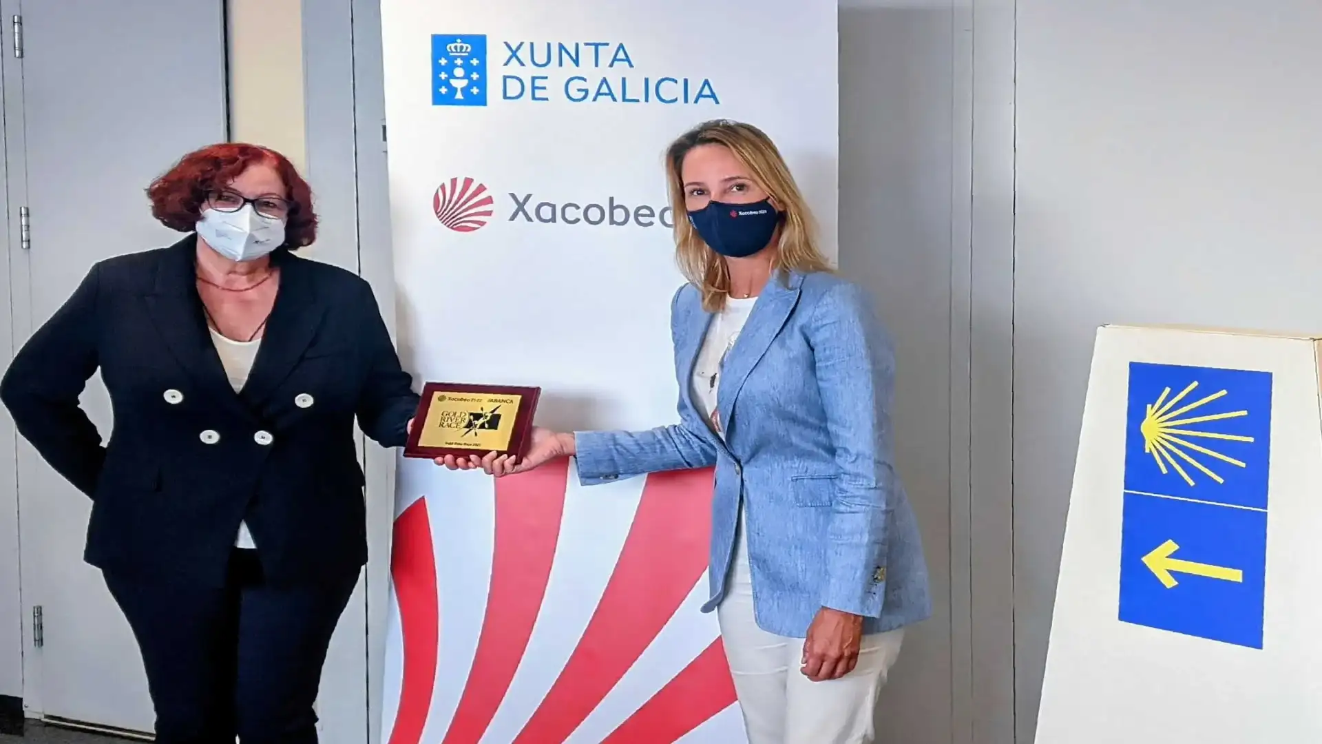 Gli organizzatori della Gold River Race, informano la Xunta dei progressi del 2022