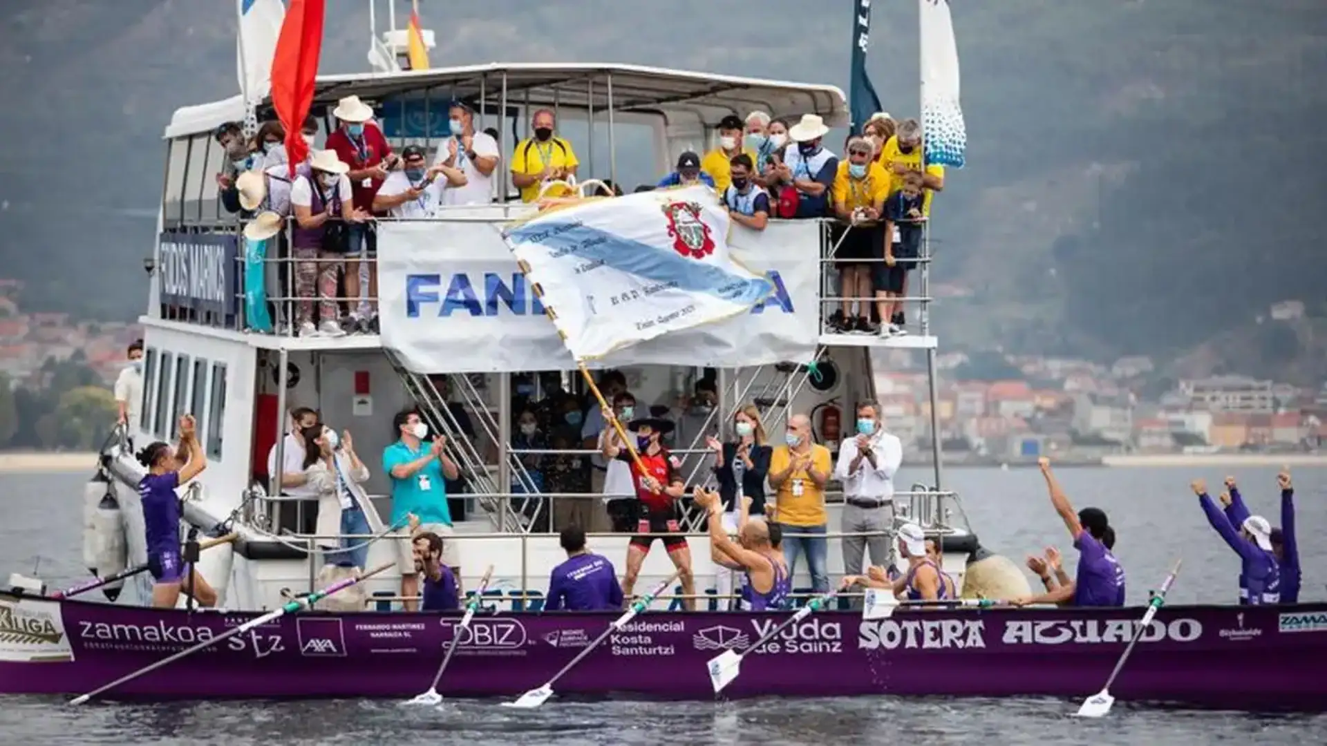 Doppia vittoria di Santurtzi Trasporti e Aguado Cranes nelle bandiere di Ares e Moaña