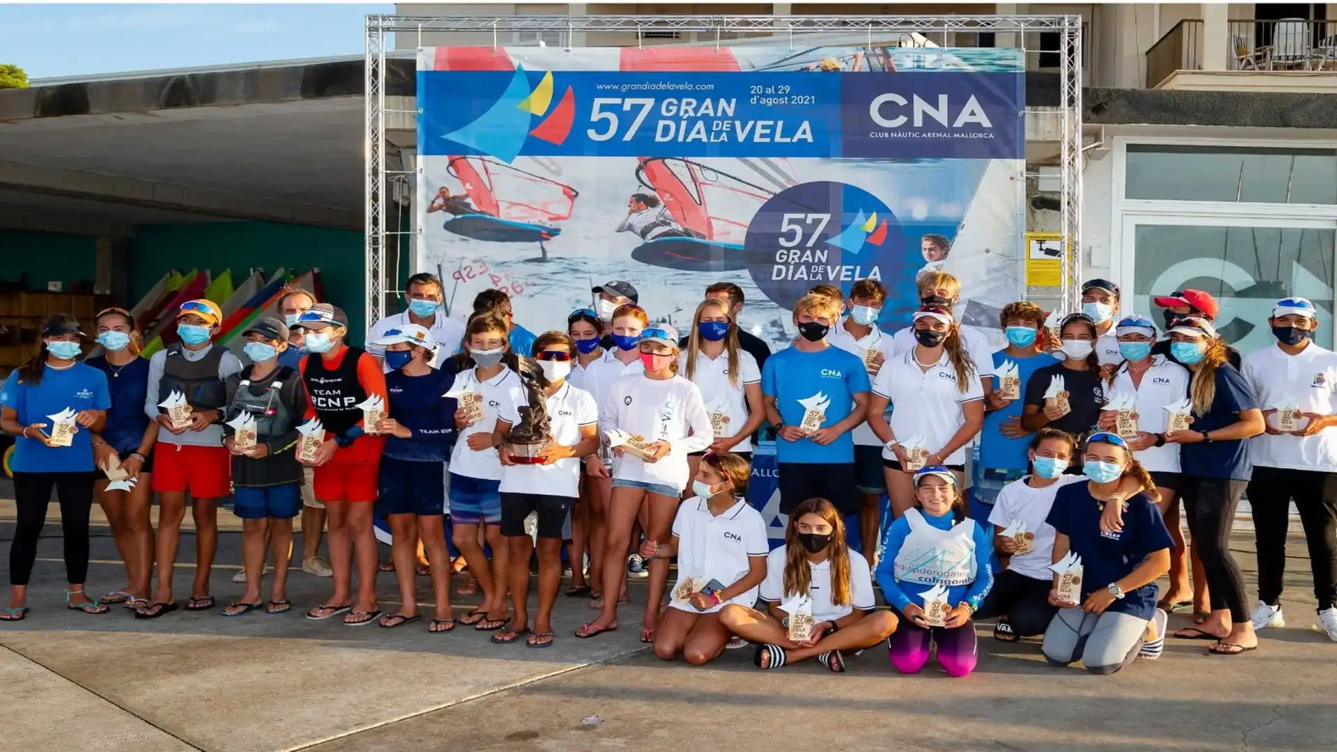 Finito in SArenal il 57 Grande Vela Giorno con record di partecipazione